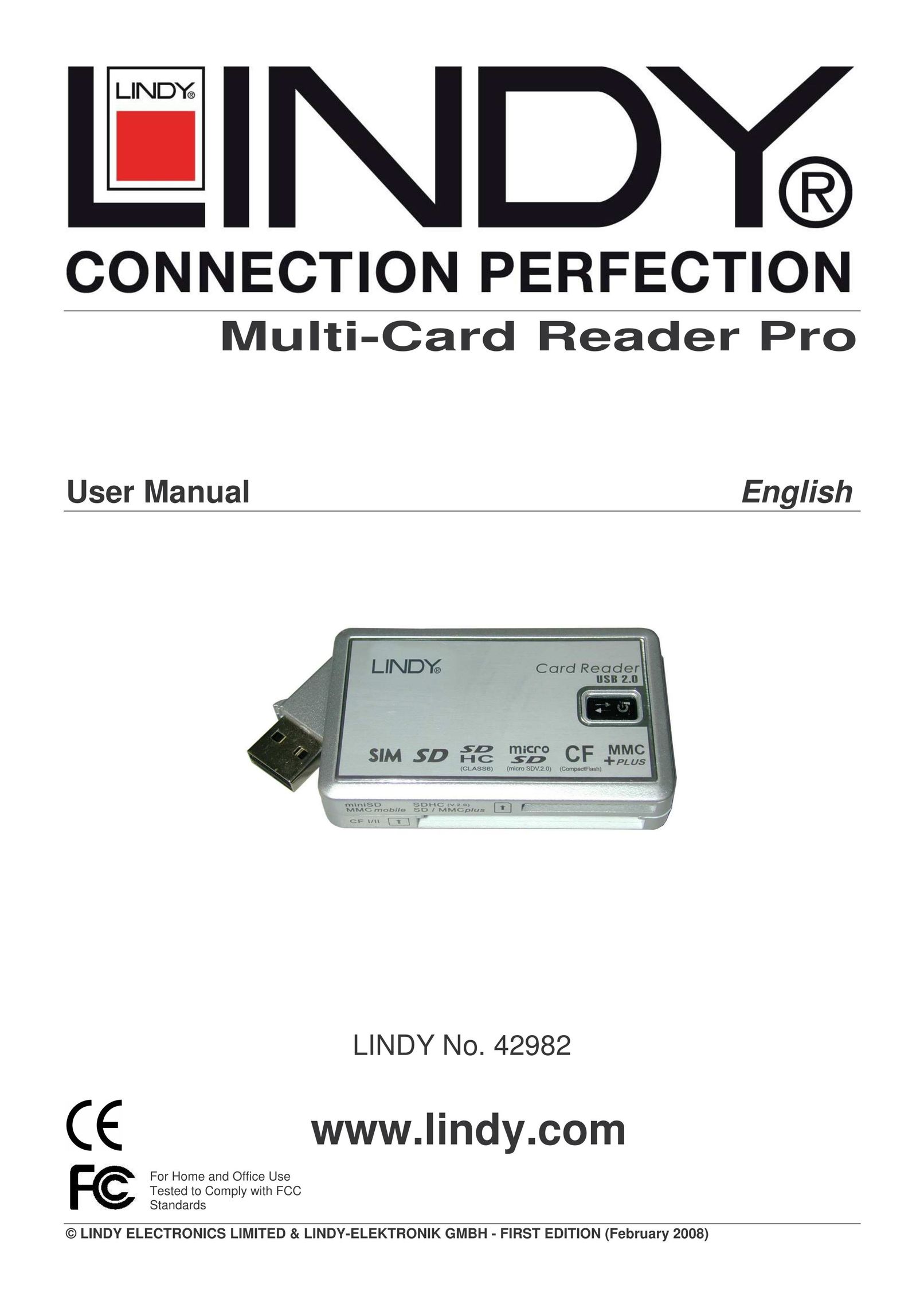 Lindy 42982V0 Network Card User Manual