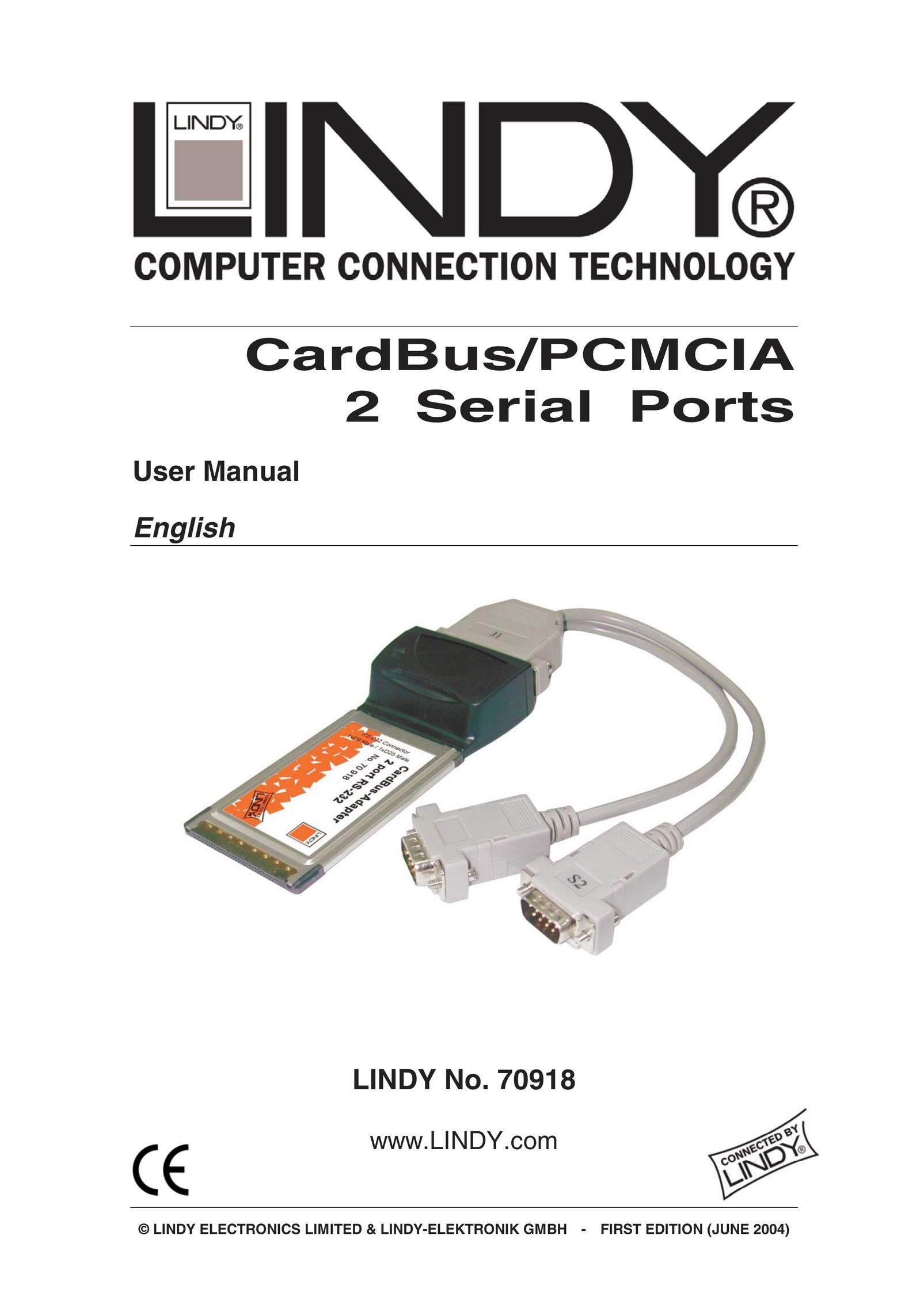 Lindy 70918 Network Card User Manual
