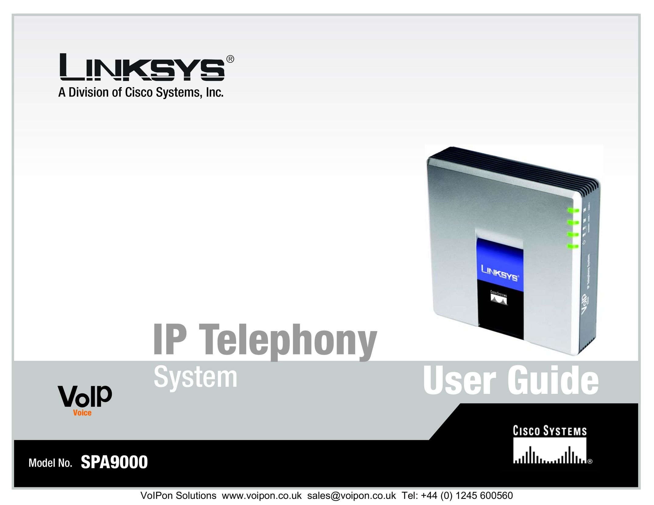 Linksys SPA9000 Network Card User Manual