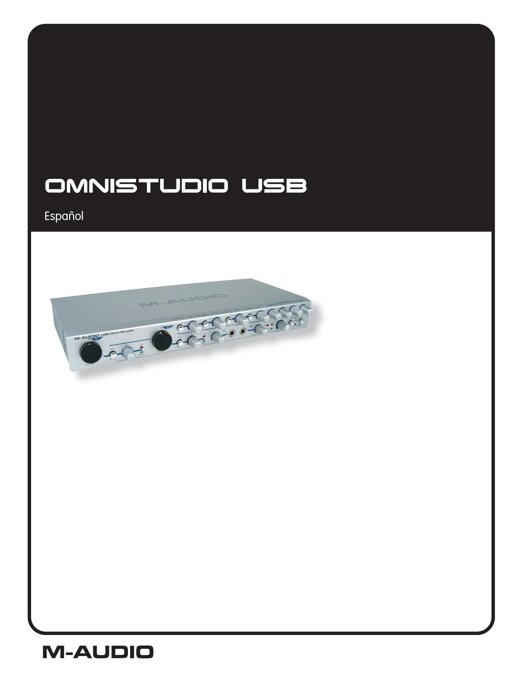 M-Audio OMNISTUDIO Network Card User Manual