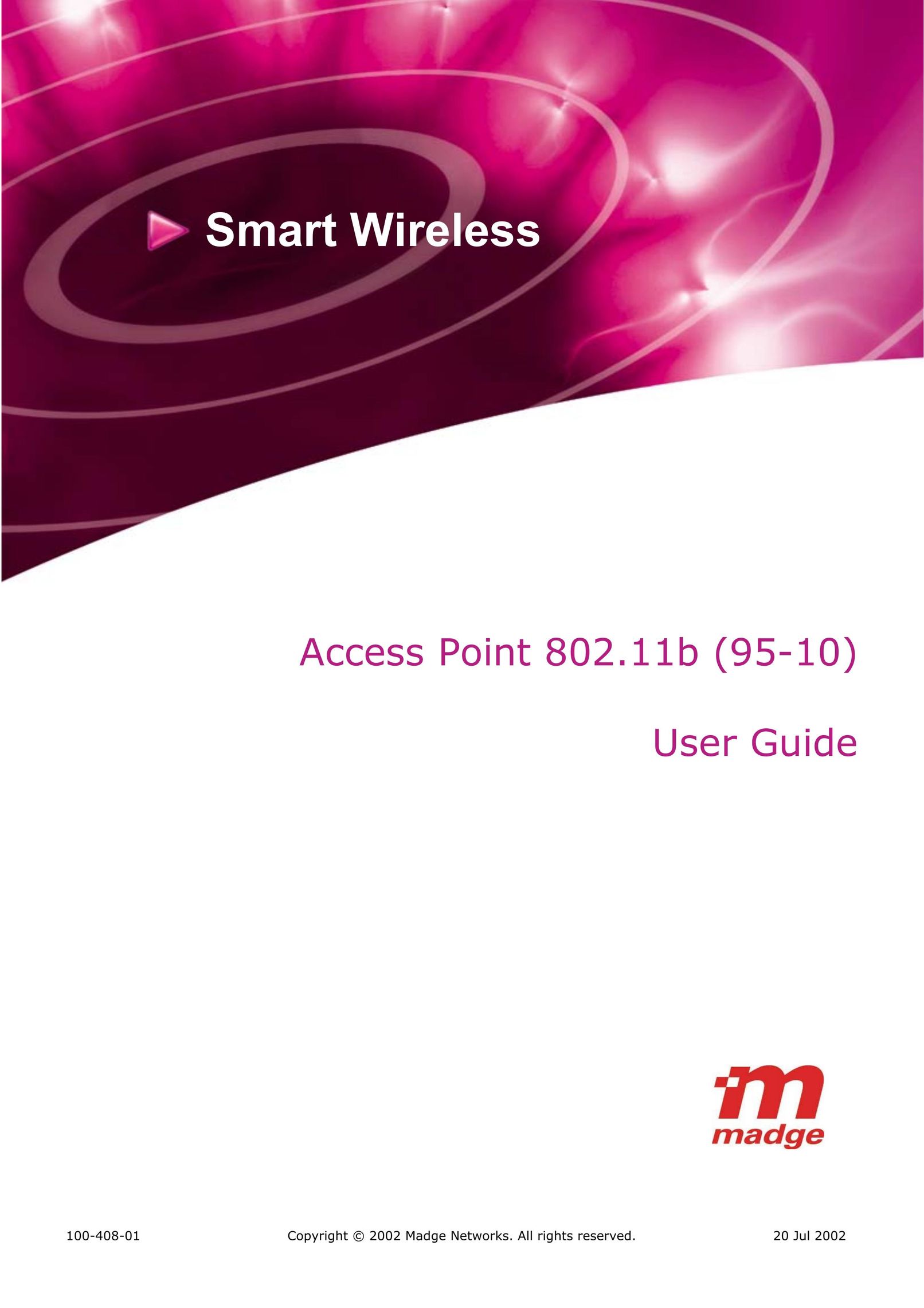 Madge Networks 802.11b Network Card User Manual