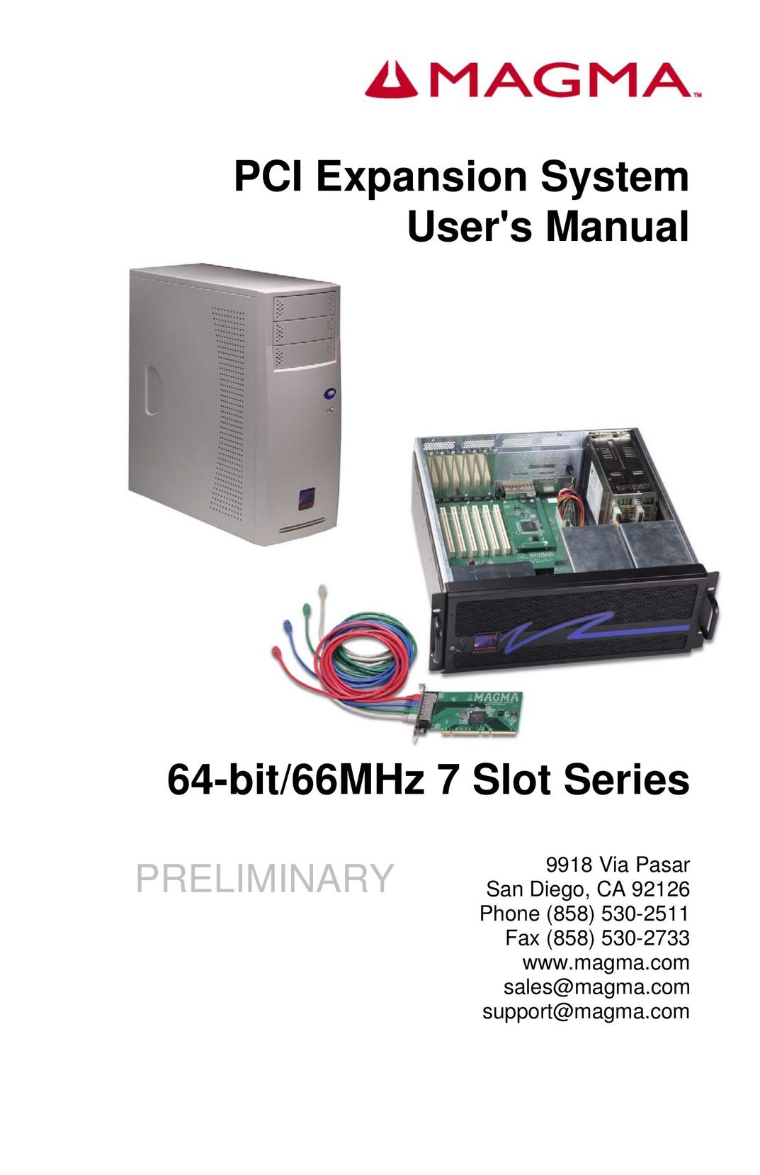 Magma 7 Slot Series Network Card User Manual