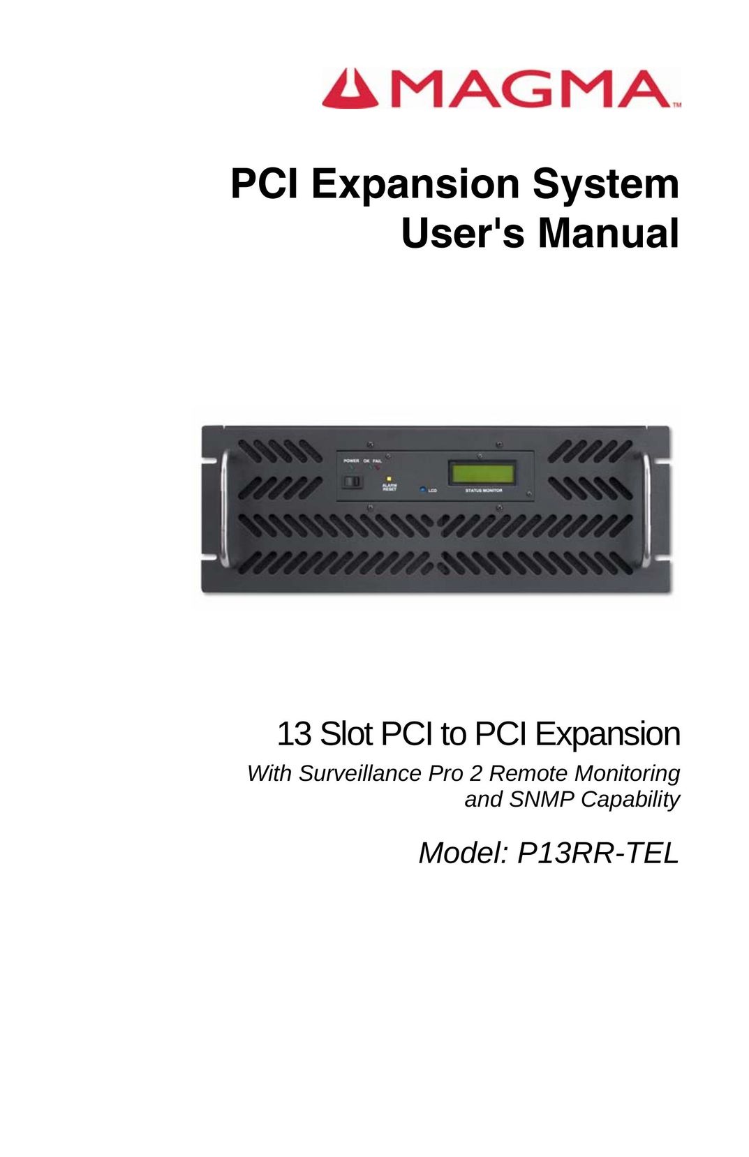 Magma P13RR-TEL Network Card User Manual