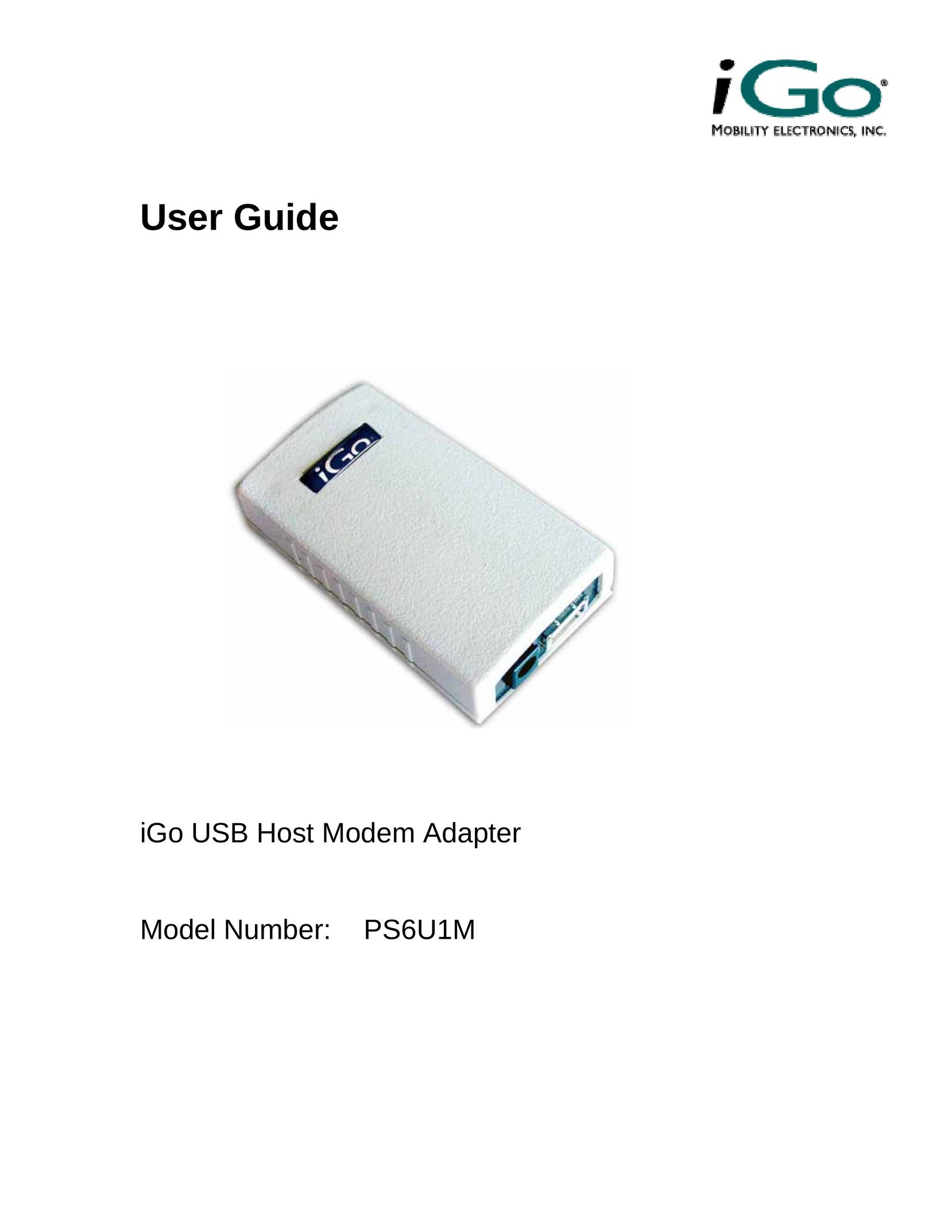 Mobility Electronics PS6U1M Network Card User Manual