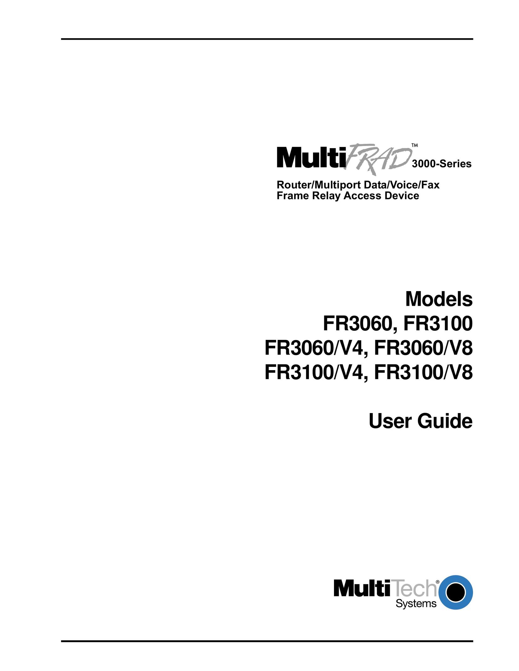 Multi-Tech Systems FR3060 Network Card User Manual