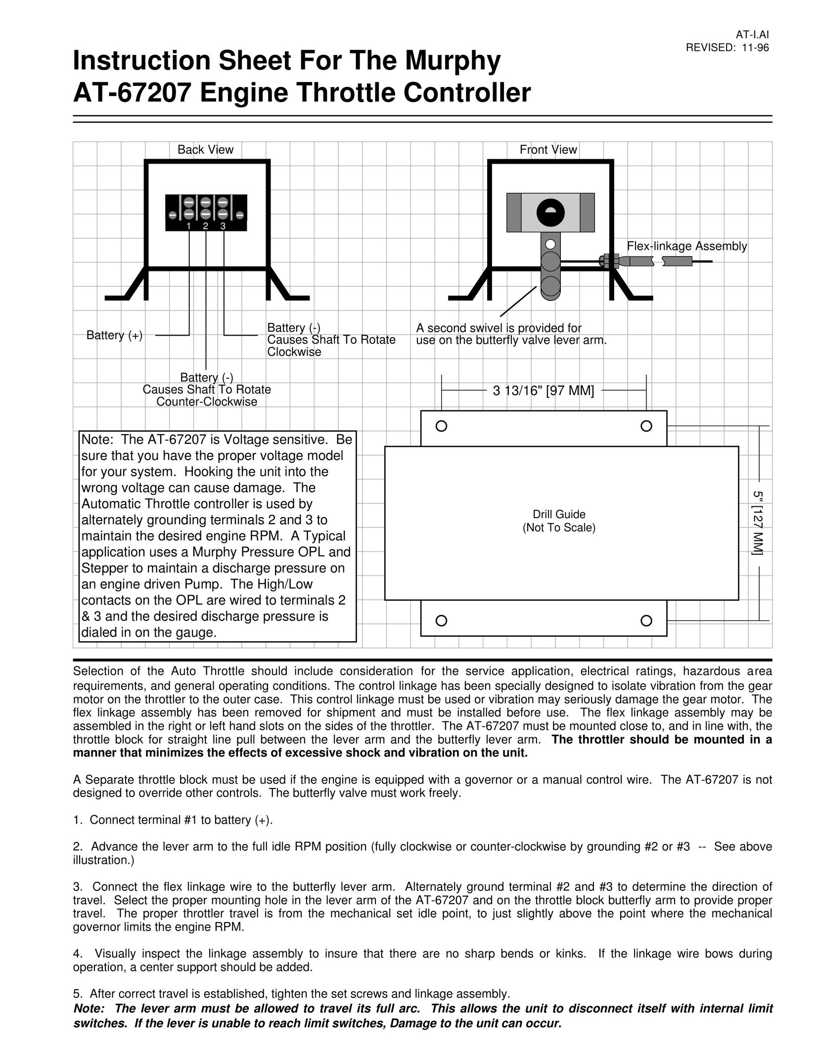Murphy AT-67207 Network Card User Manual