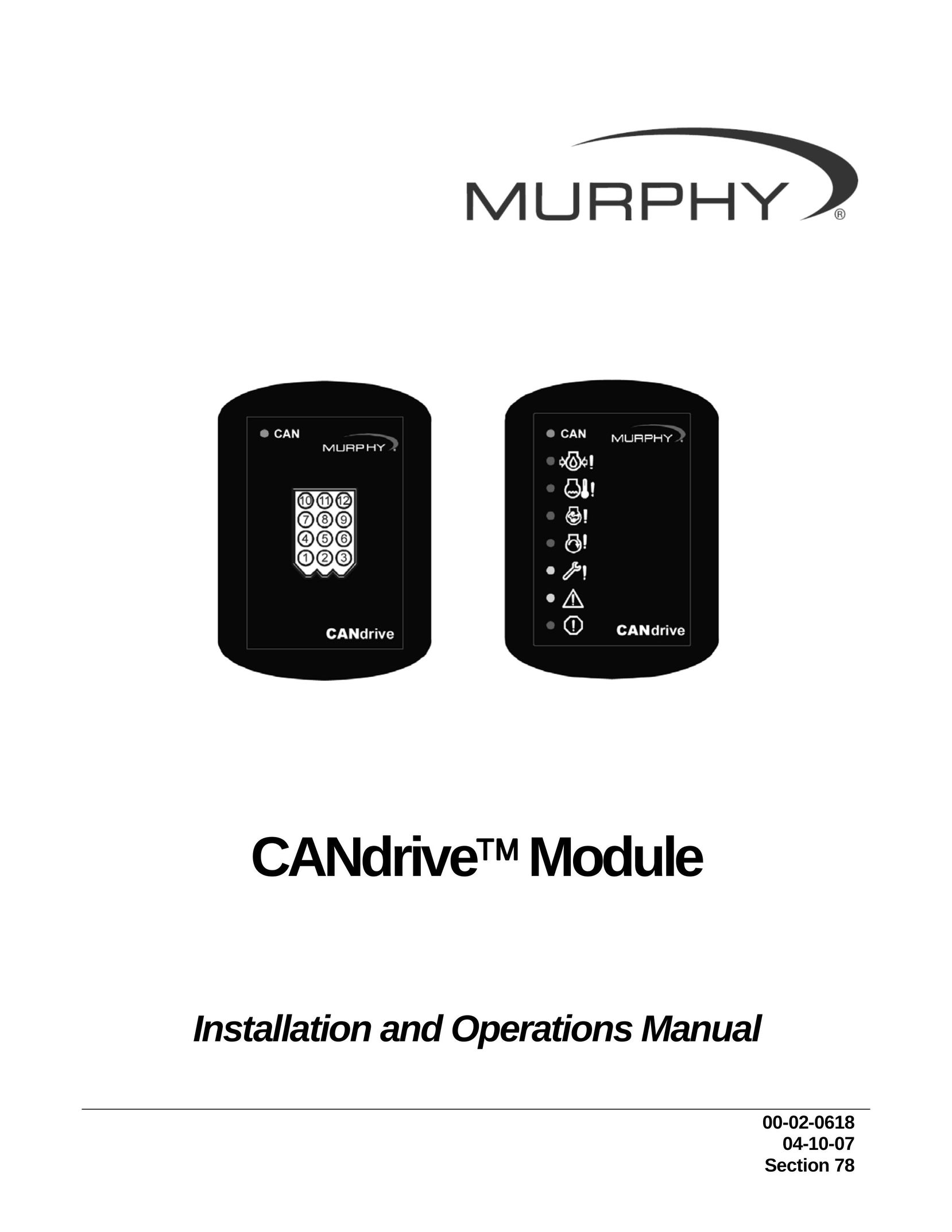 Murphy CDV100F Network Card User Manual