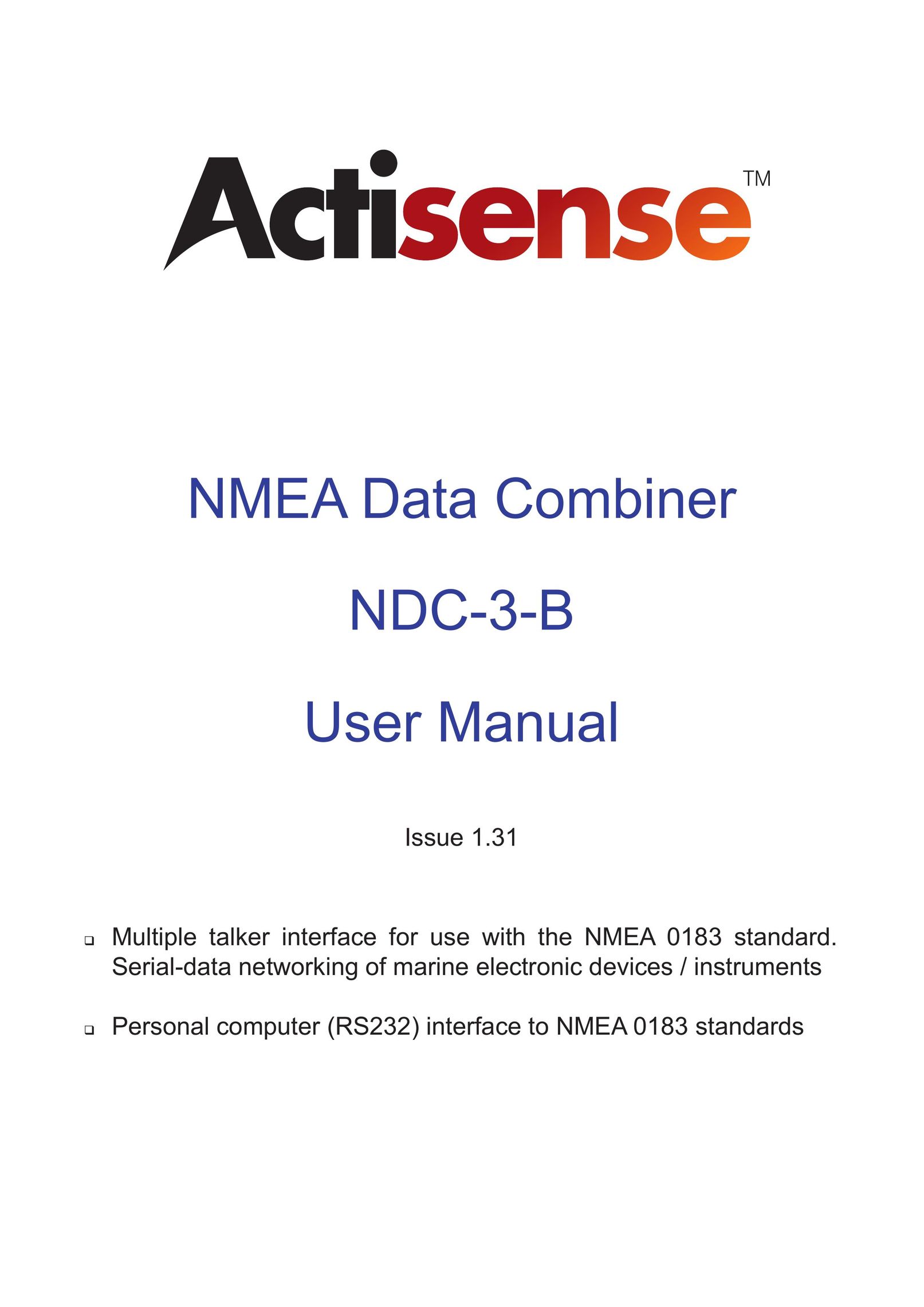NDC comm NDC-3 Network Card User Manual