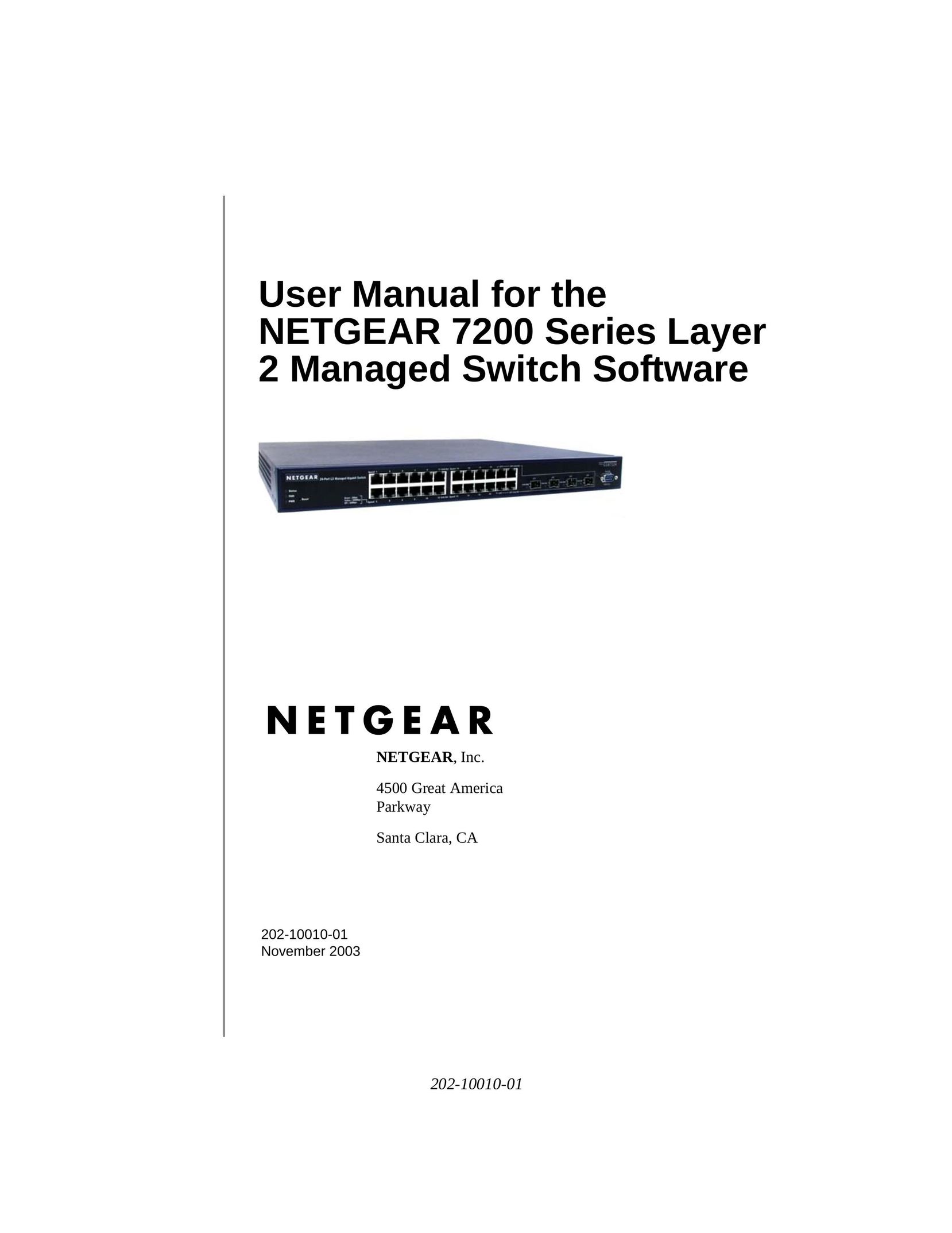 NETGEAR 7200 Series Network Card User Manual