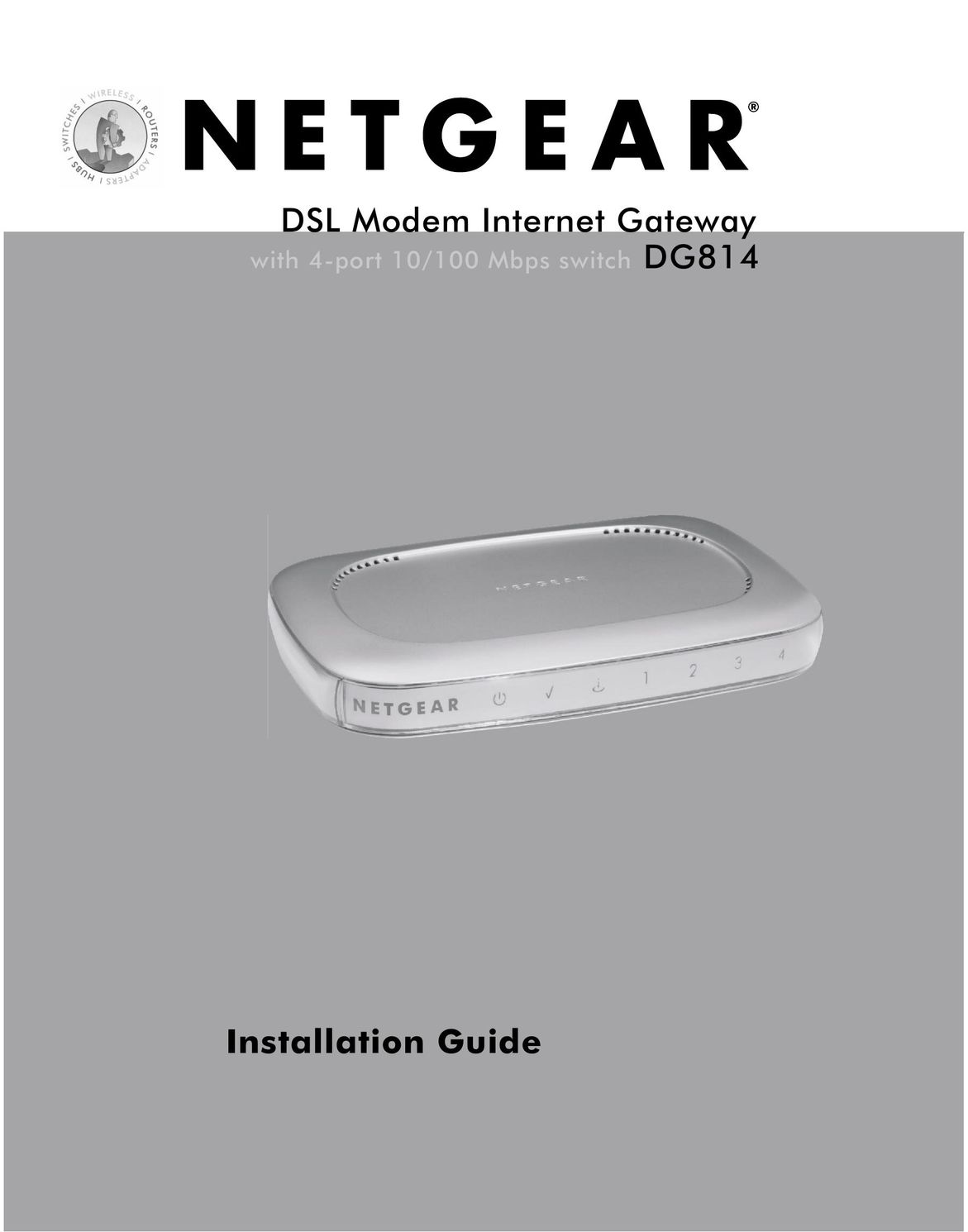 NETGEAR DG814 Network Card User Manual