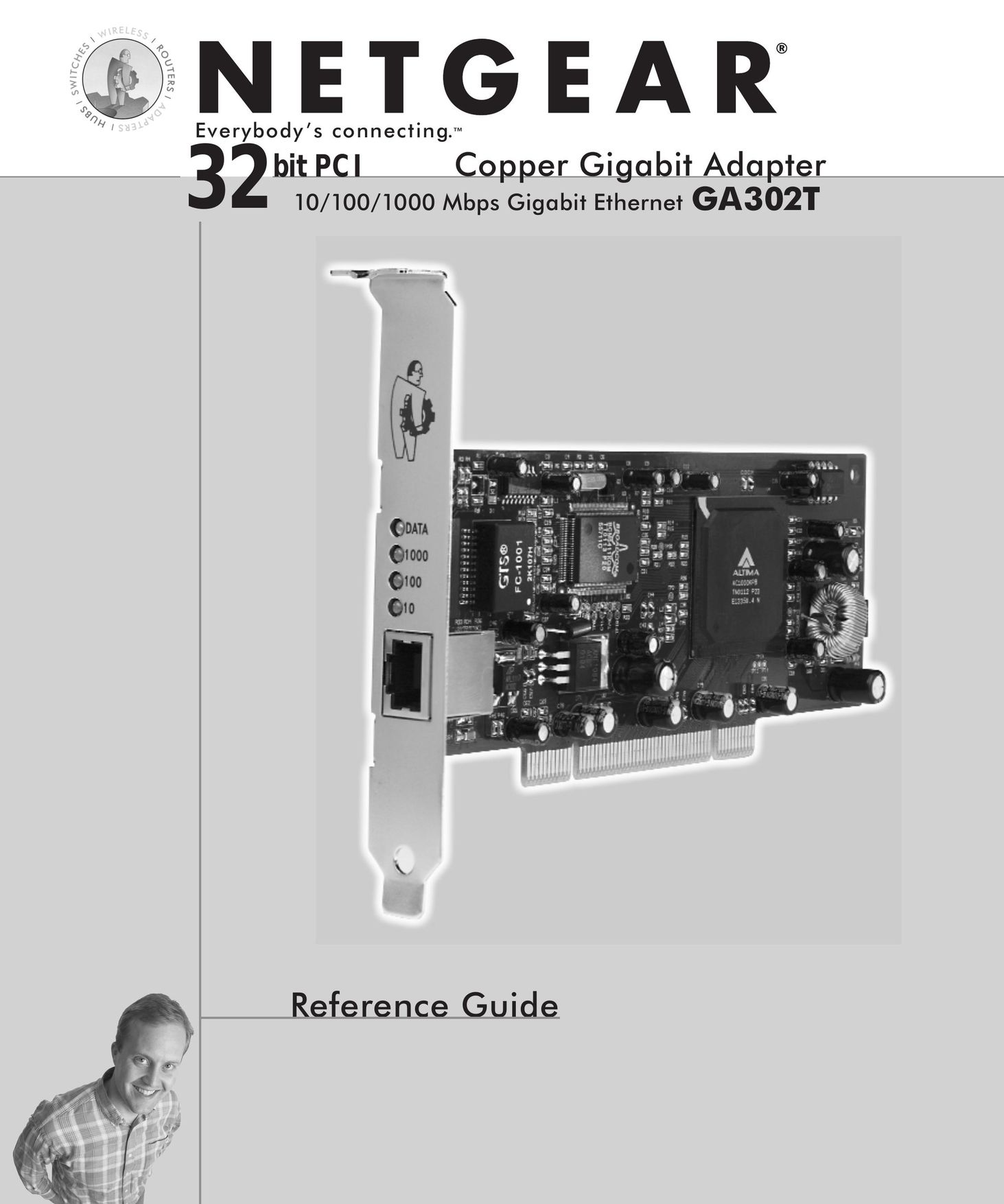 NETGEAR GA302T Network Card User Manual