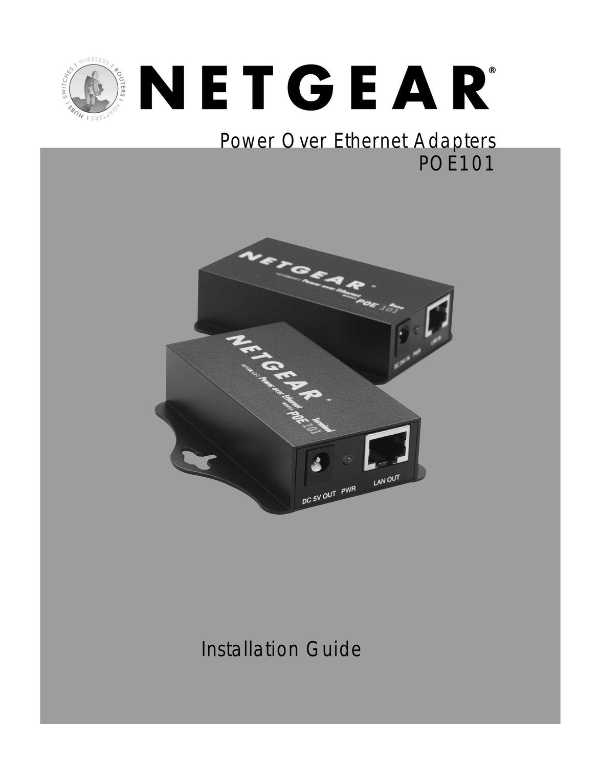 NETGEAR POE101 Network Card User Manual