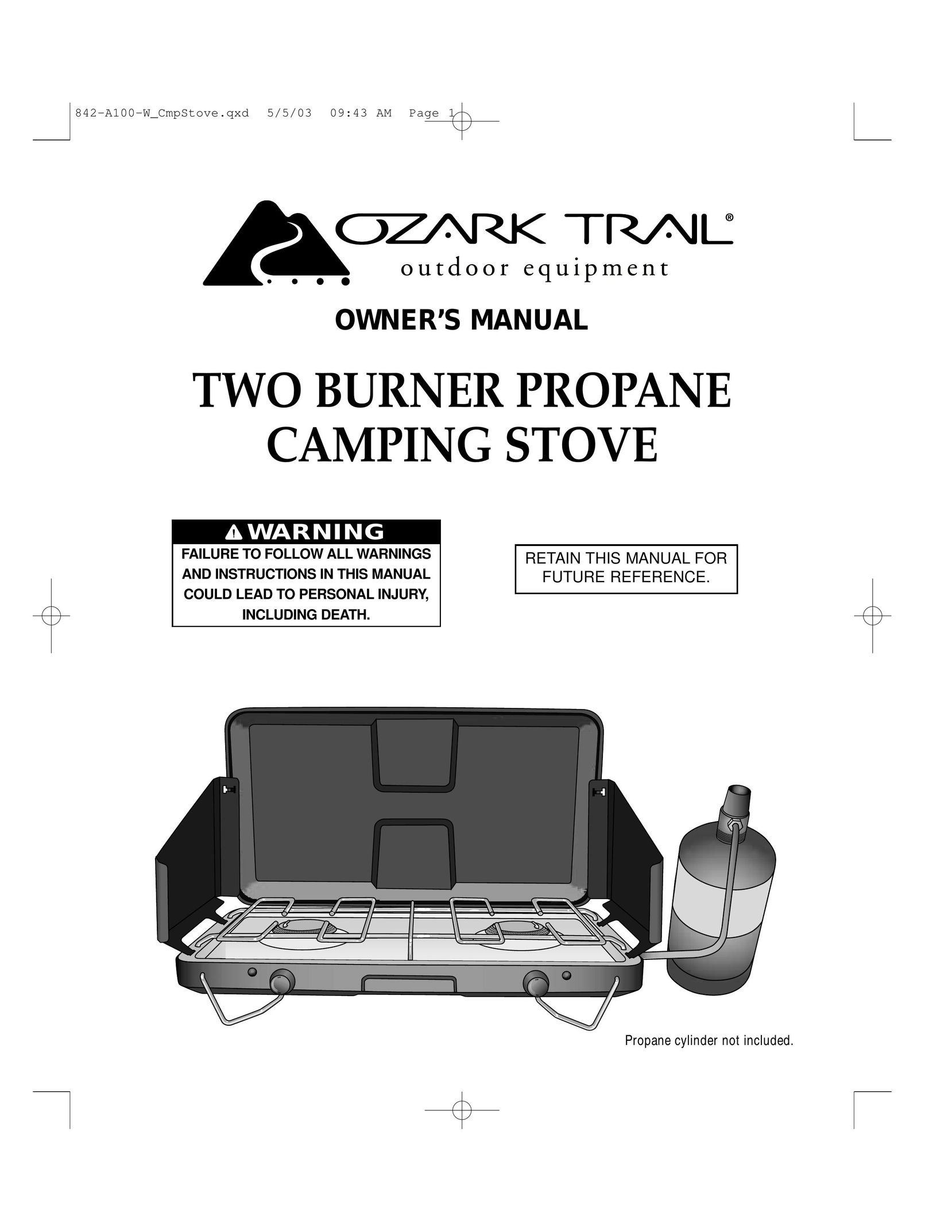 Ozark Trail 842-A100-W Network Card User Manual