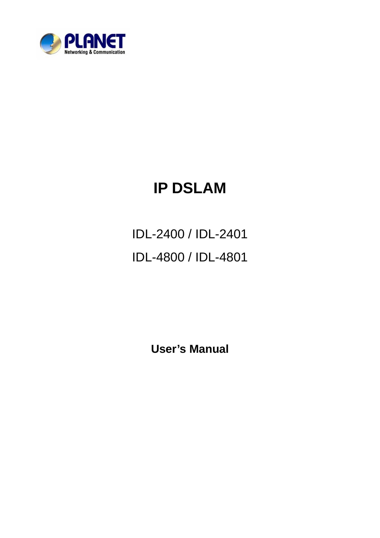 Planet Technology IDL-2400 Network Card User Manual