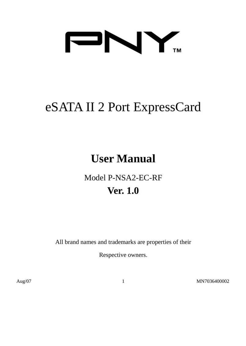 PNY P-NSA2-EC-RF Network Card User Manual