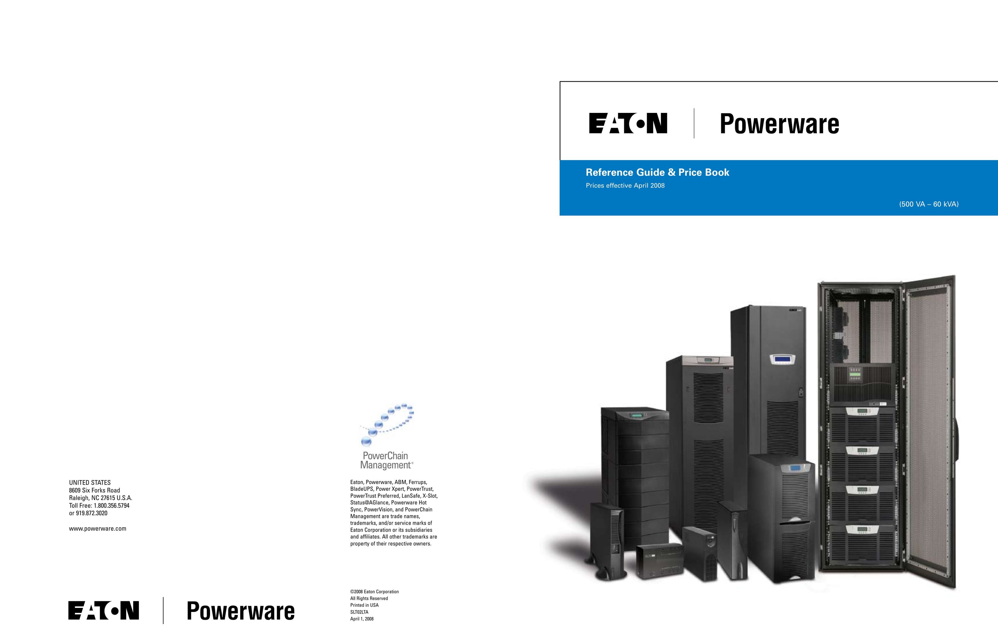 Powerware 1500 VA - 60kVa Network Card User Manual
