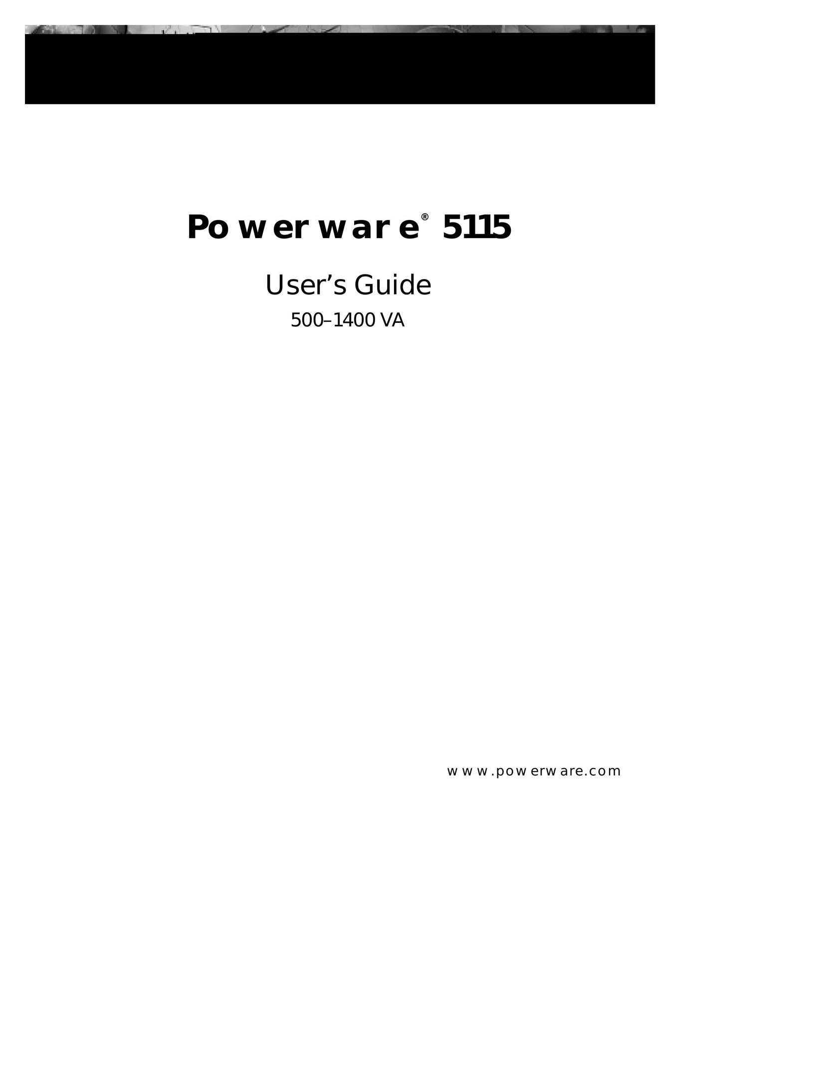 Powerware 5115 Network Card User Manual