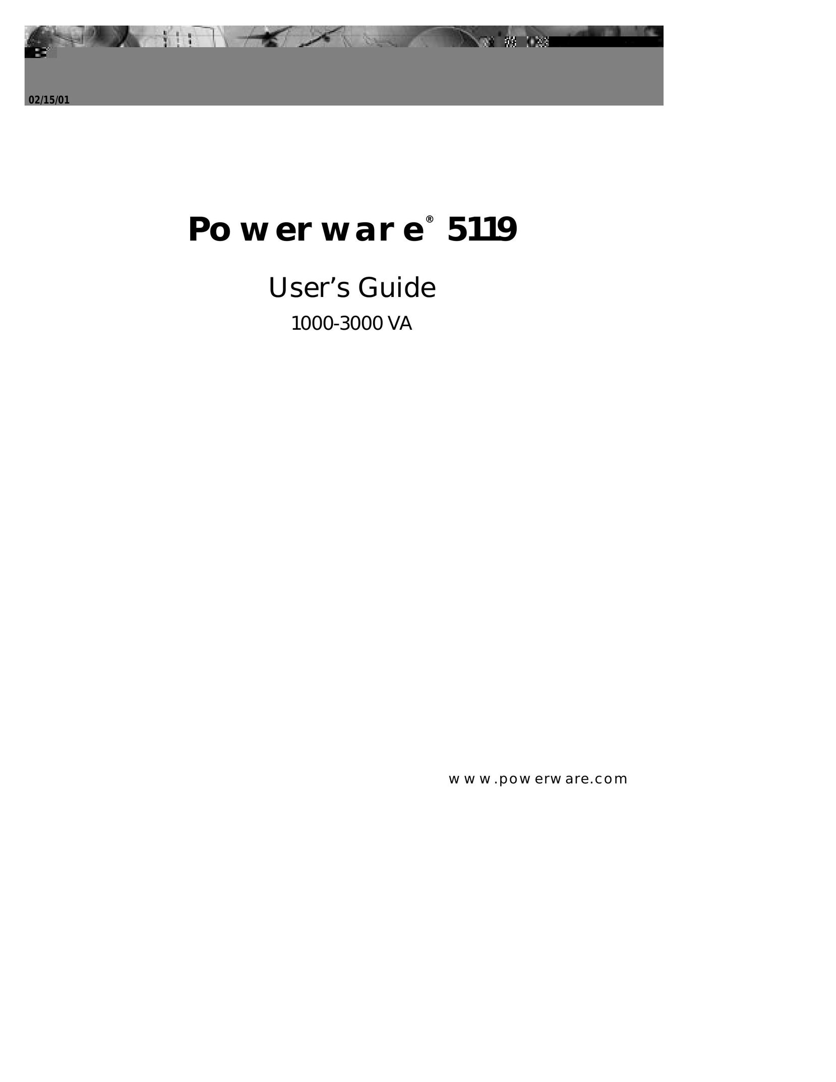 Powerware Powerware 5119 Network Card User Manual