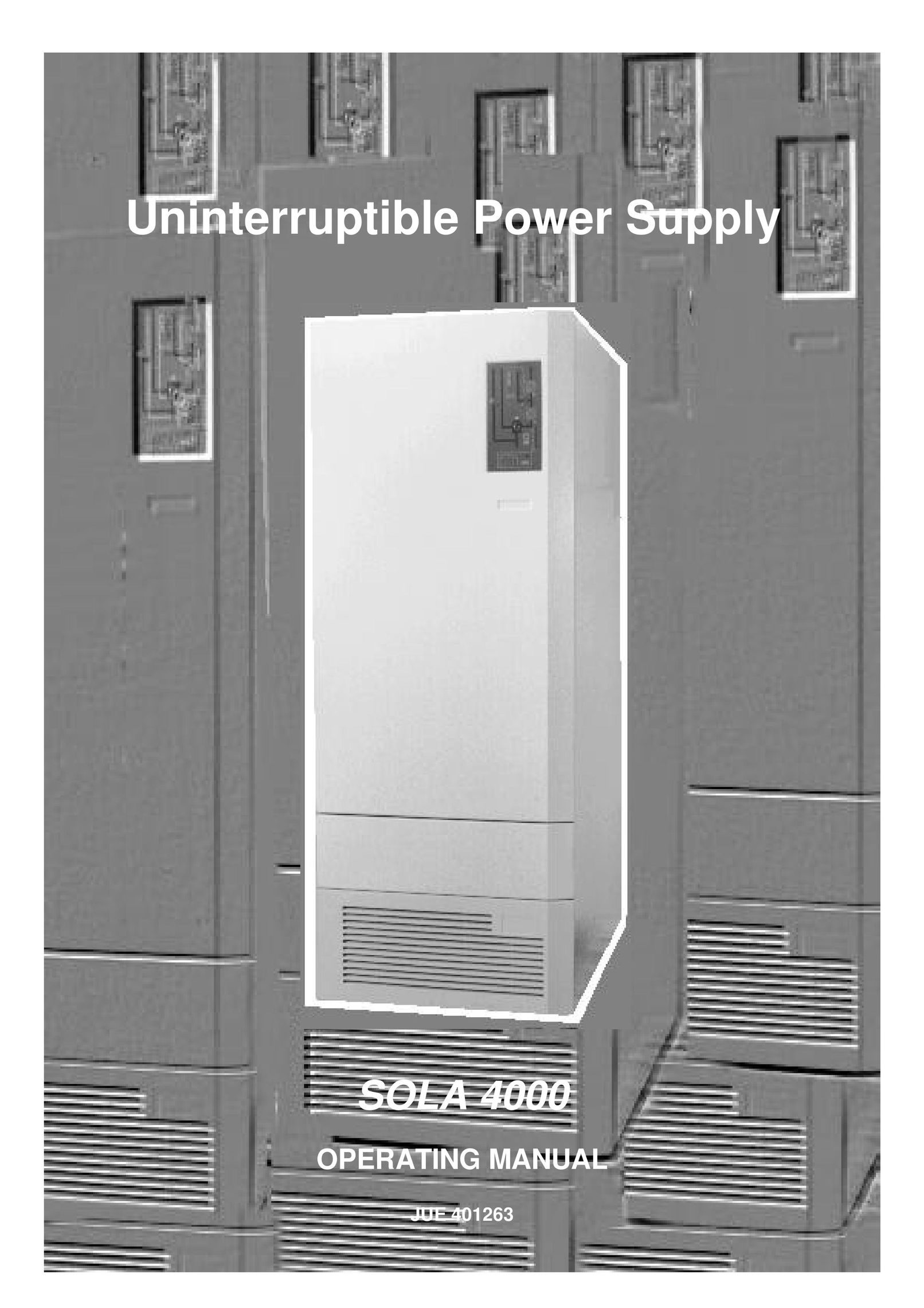 Powerware SOLA 4000 Network Card User Manual