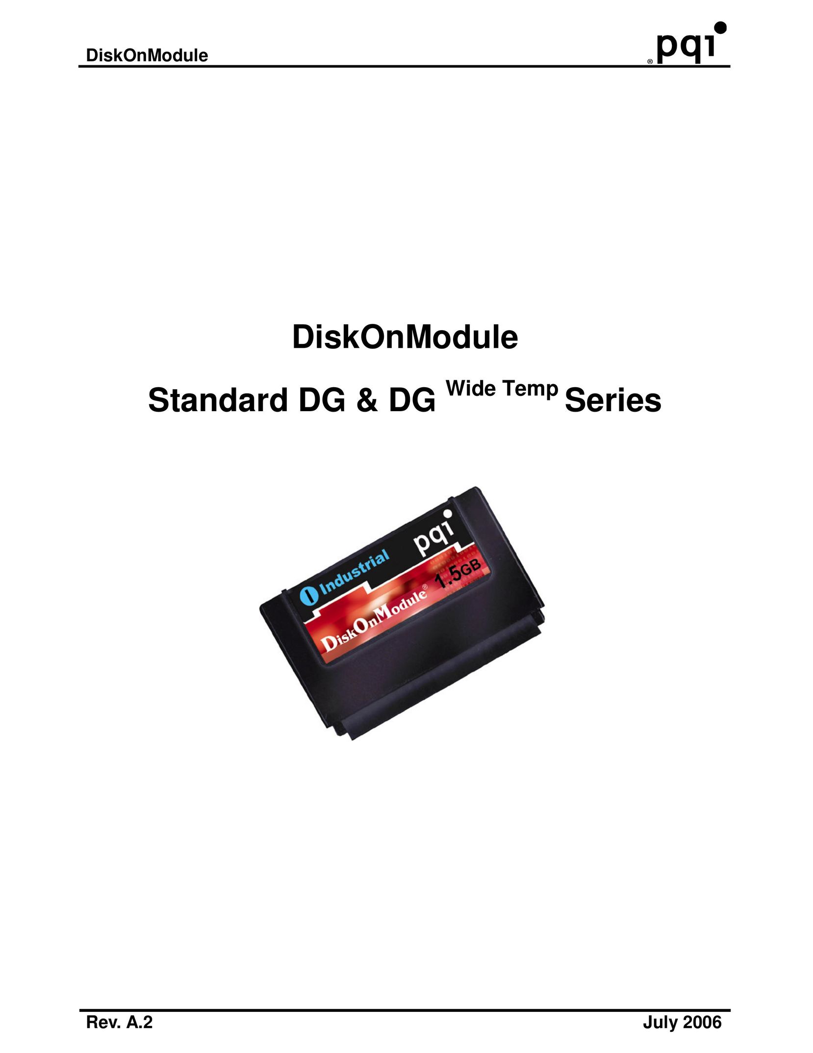 PQI DiskOnModule Network Card User Manual