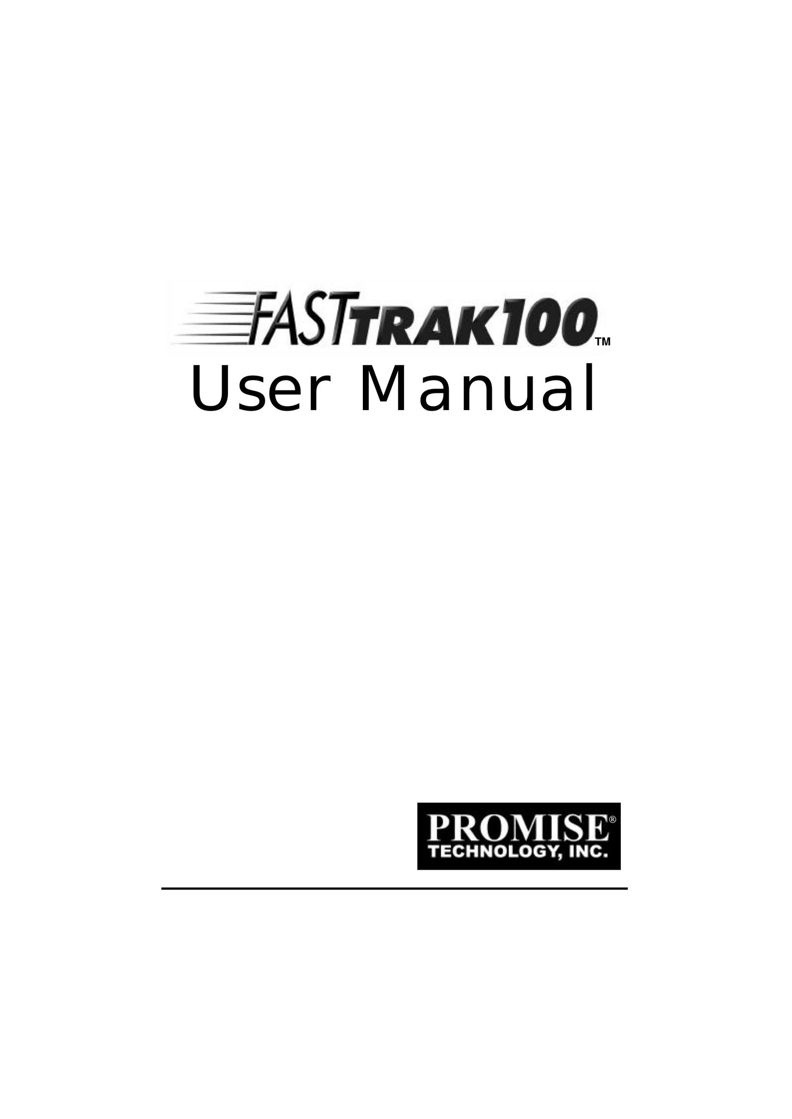 Promise Technology FAST TRAK100TM Network Card User Manual