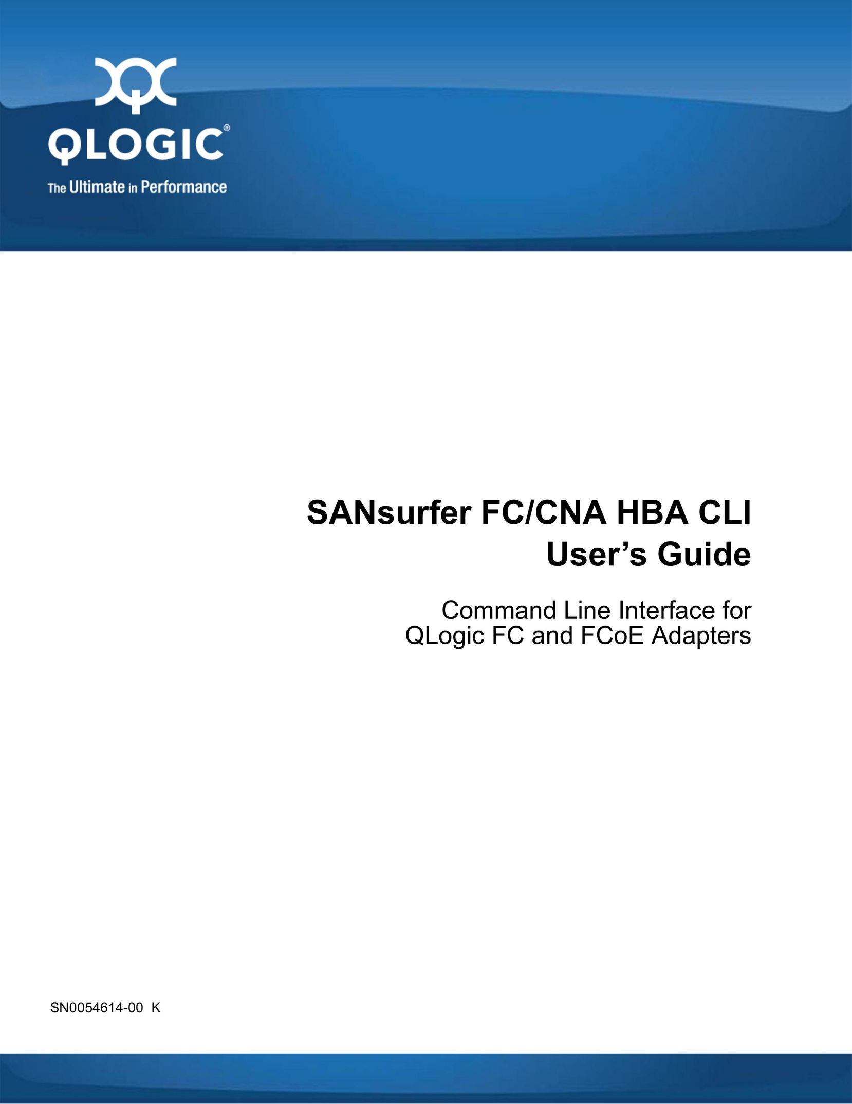 Q-Logic FC Network Card User Manual