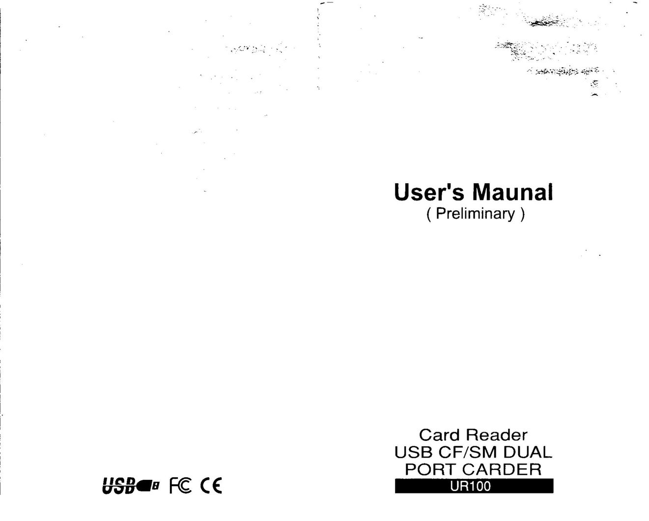 QVS UR100 Network Card User Manual