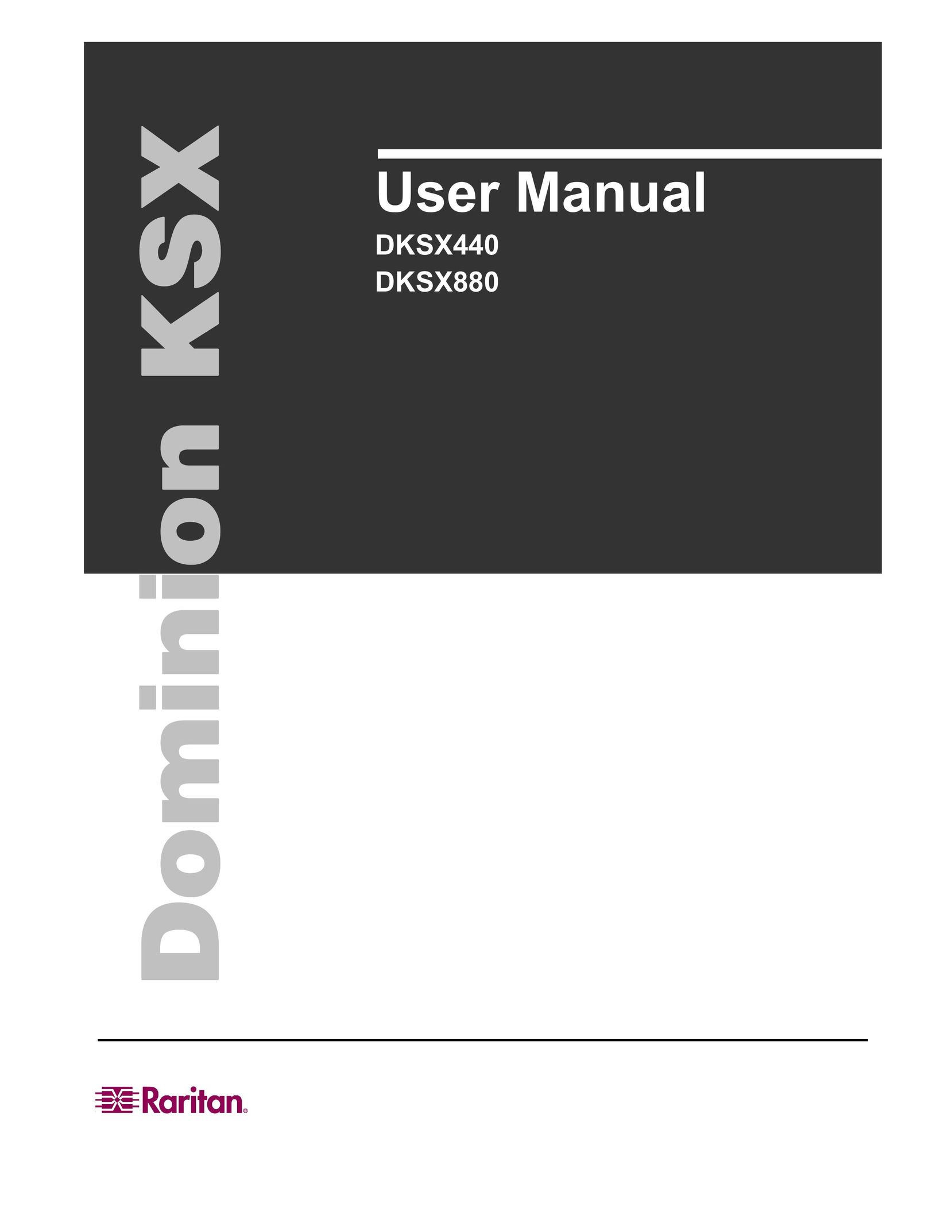 Raritan Computer DKSX440 Network Card User Manual