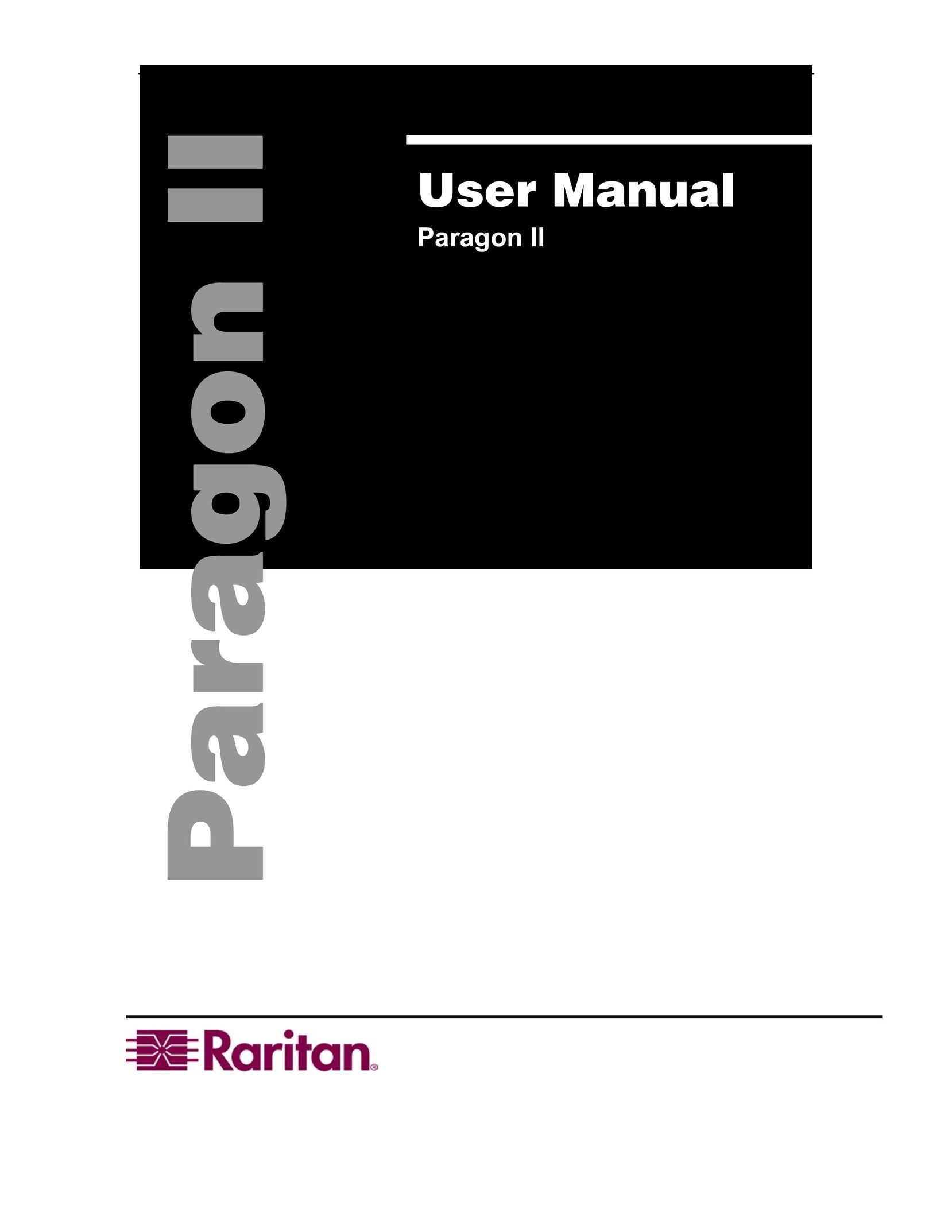 Raritan Computer II Network Card User Manual