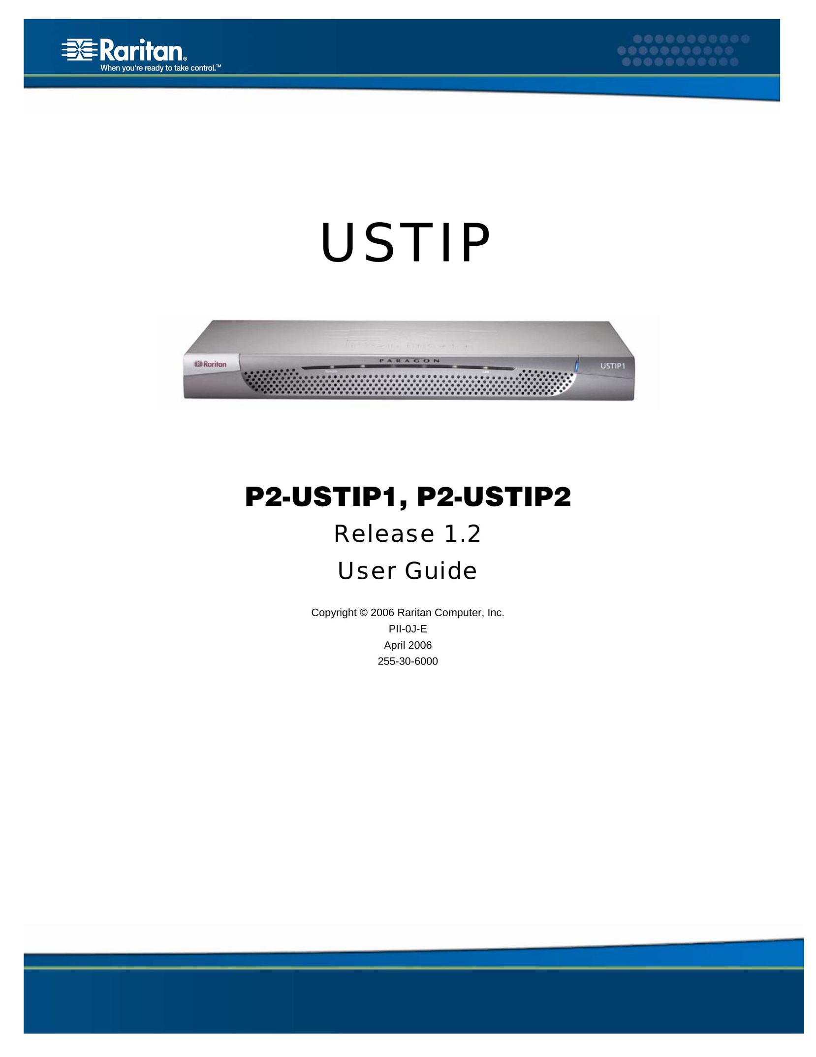 Raritan Computer P2-USTIP1 Network Card User Manual