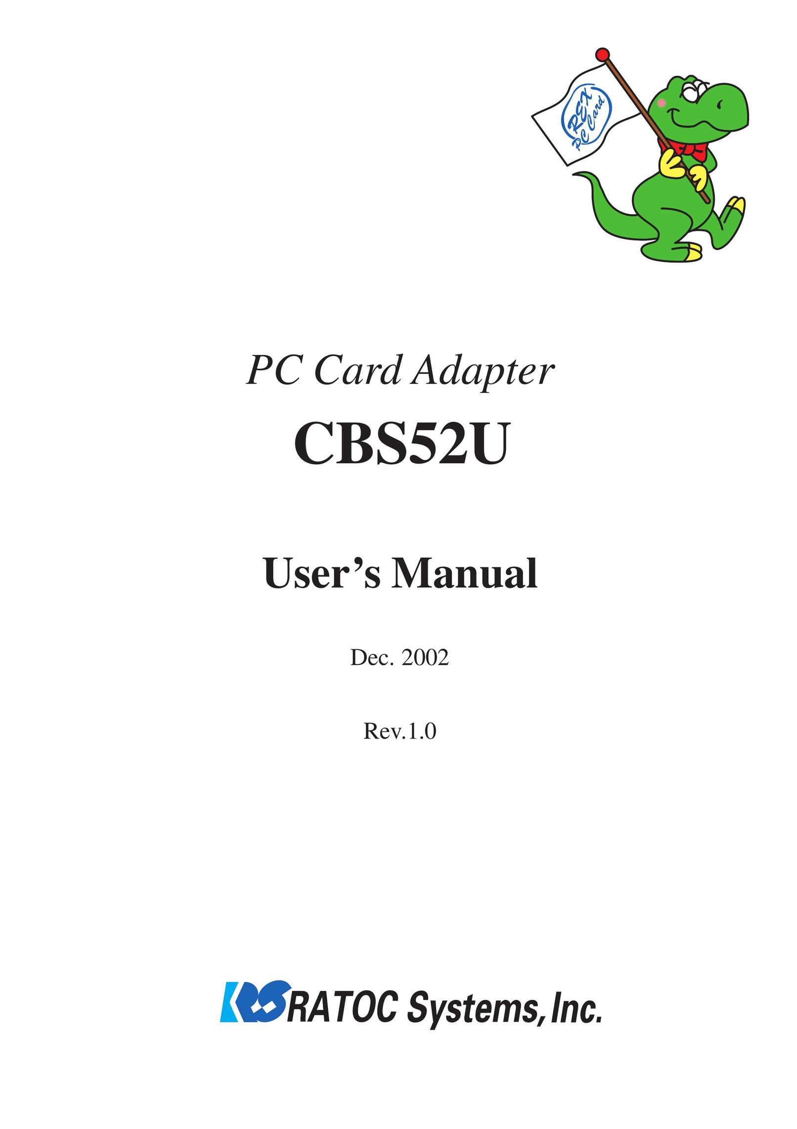 Ratoc Systems CBS52U Network Card User Manual