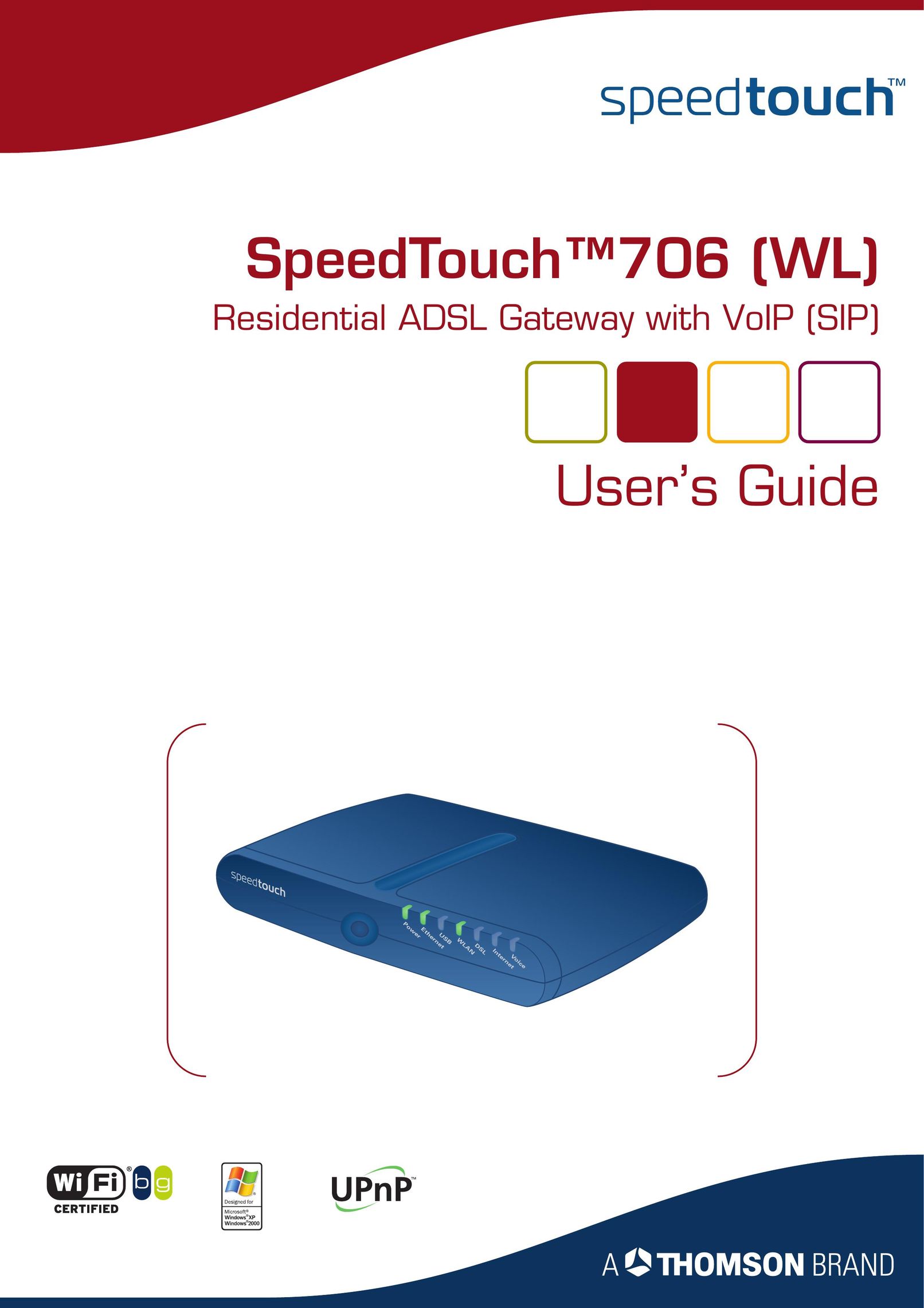 RCA SpeedTouchTM706 Network Card User Manual