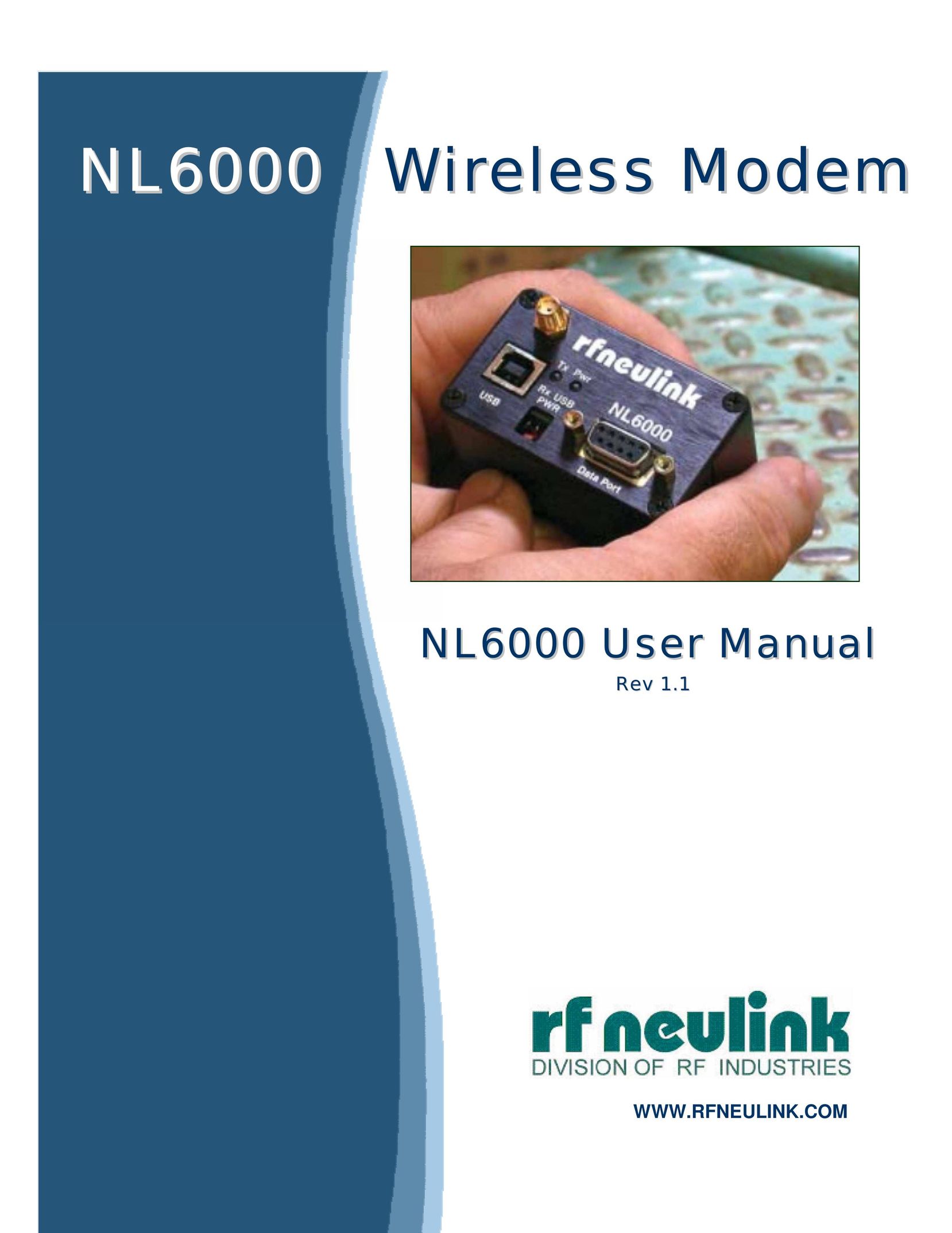RF-Link Technology NL6000 Network Card User Manual