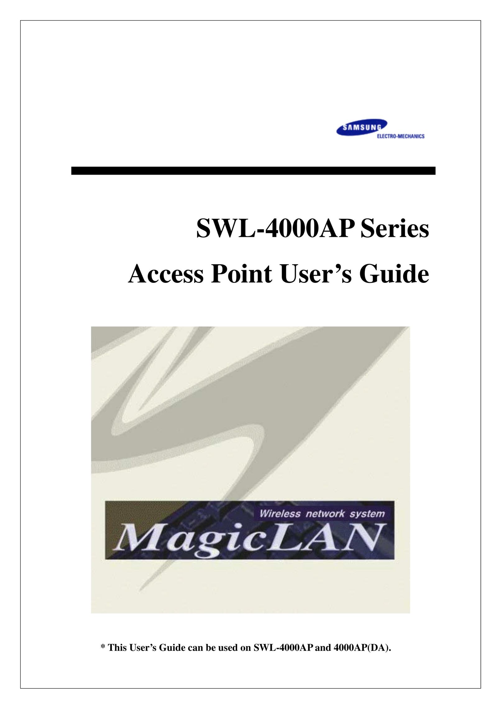 Samsung SWL-4000AP Network Card User Manual