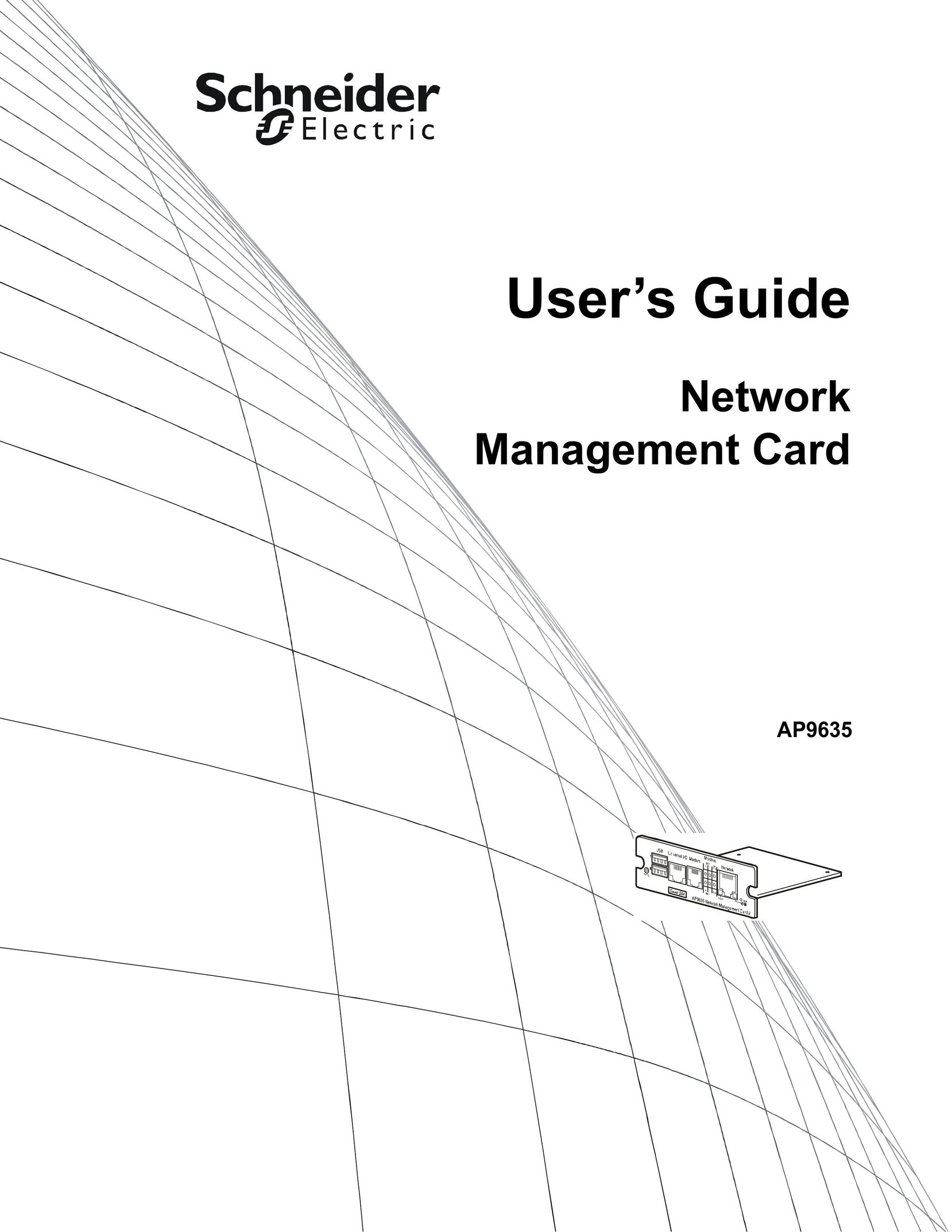 Schneider Electric AP9635 Network Card User Manual