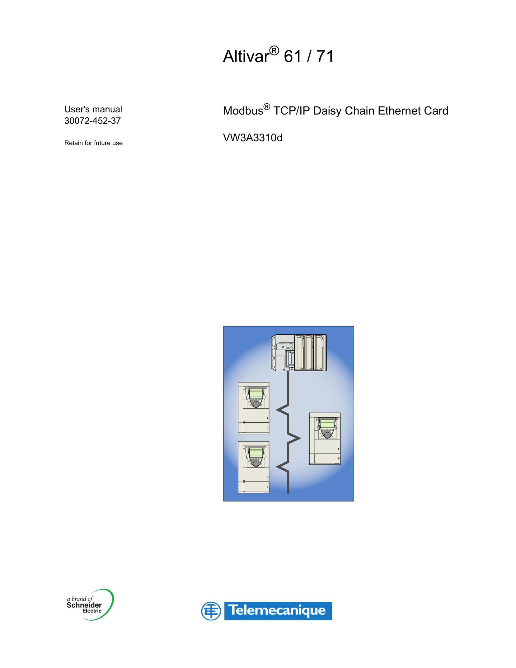 Schneider Electric VW3A3310d Network Card User Manual