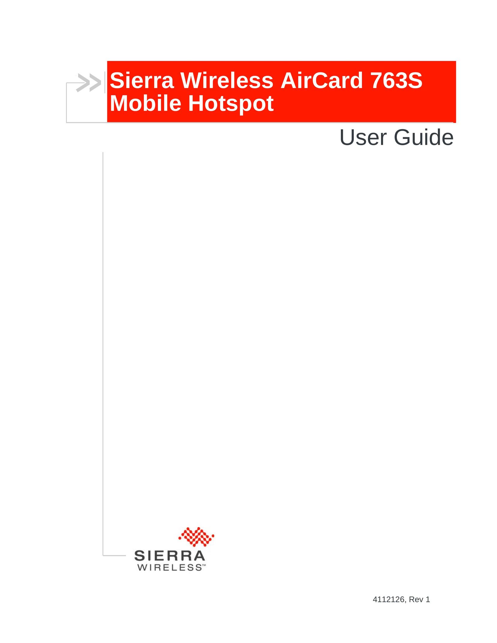 Sierra Wireless 763S Network Card User Manual