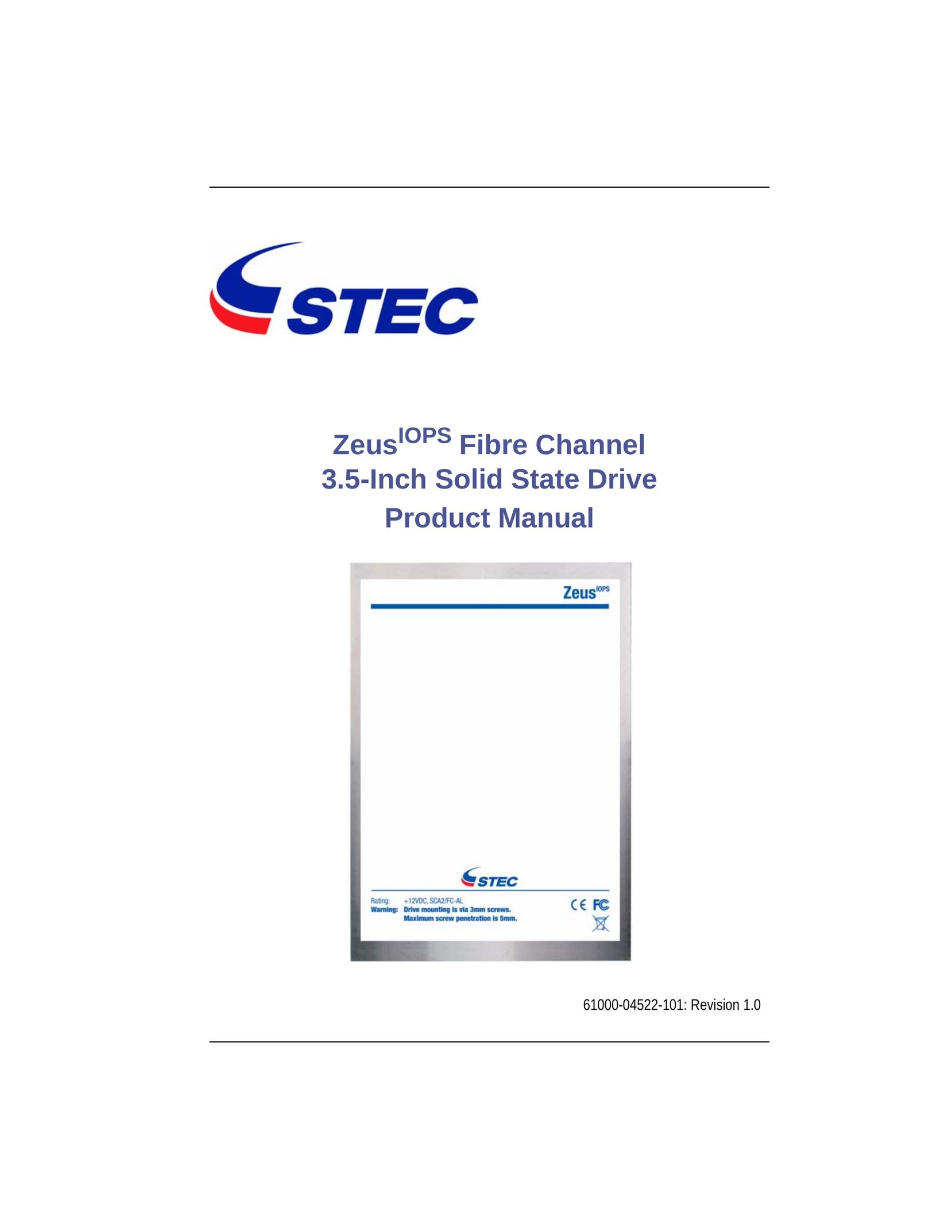 SimpleTech ZeusIOPS Network Card User Manual
