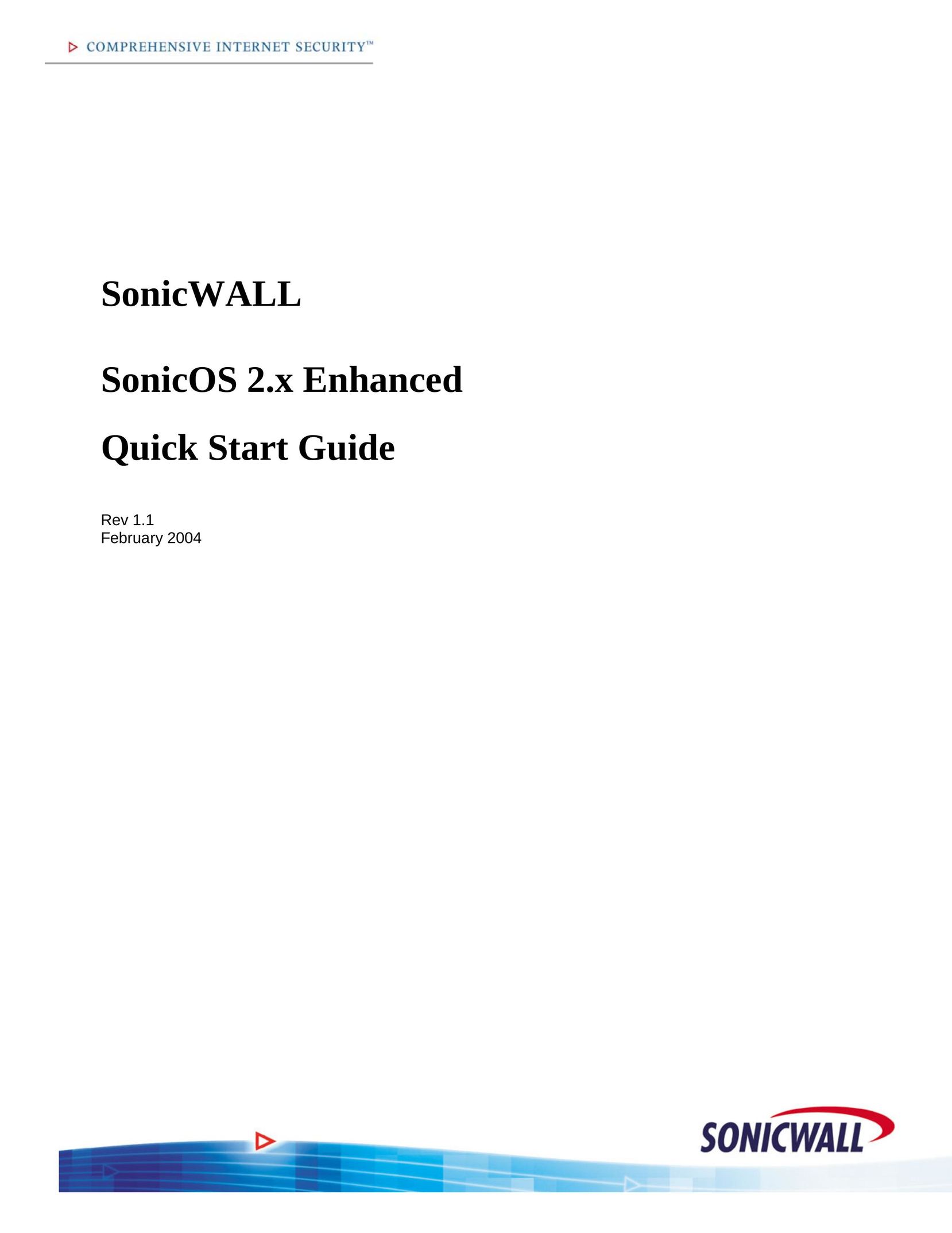 SonicWALL OS 2.x Network Card User Manual