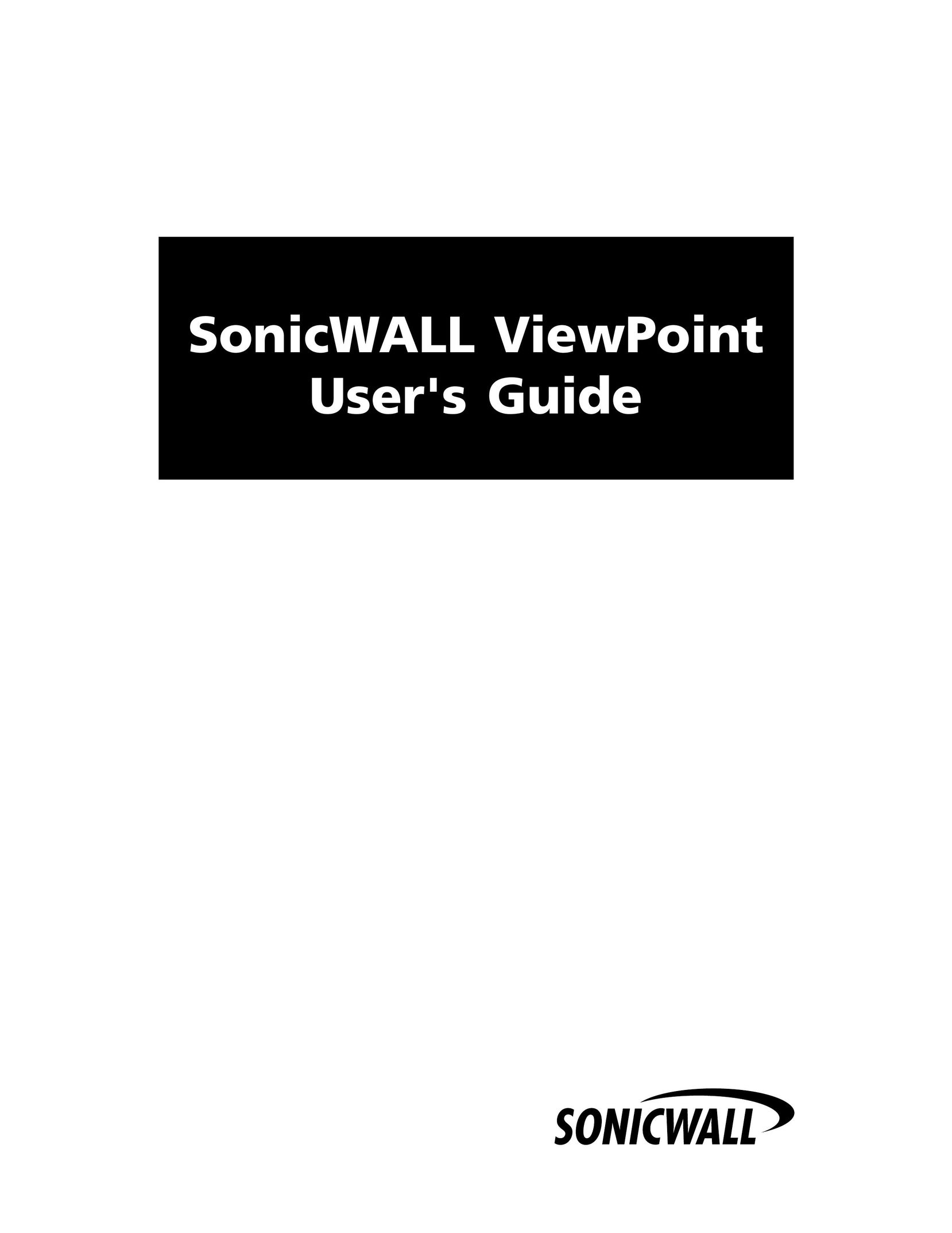 SonicWALL ViewPoint Network Card User Manual