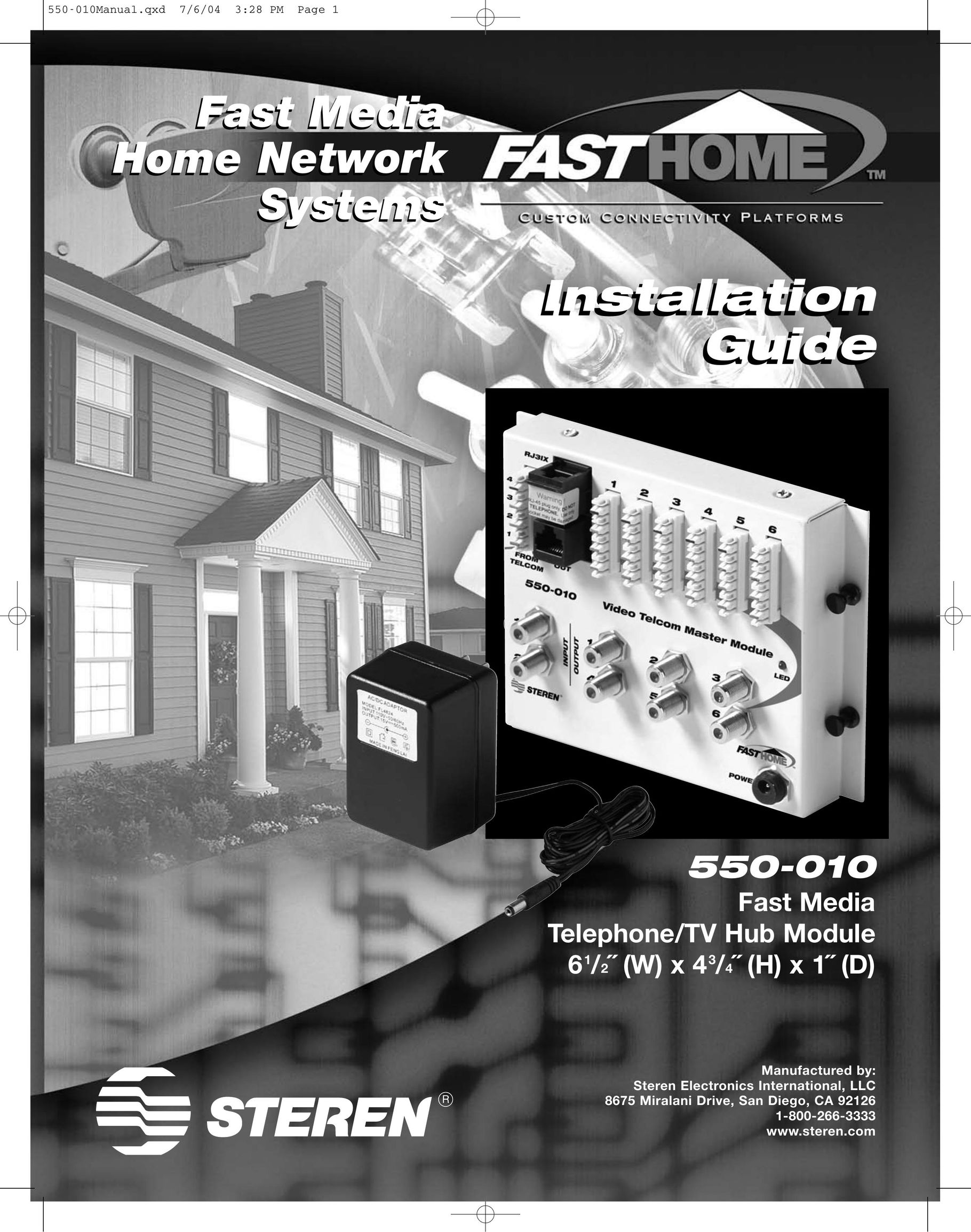 Steren 550-010 Network Card User Manual