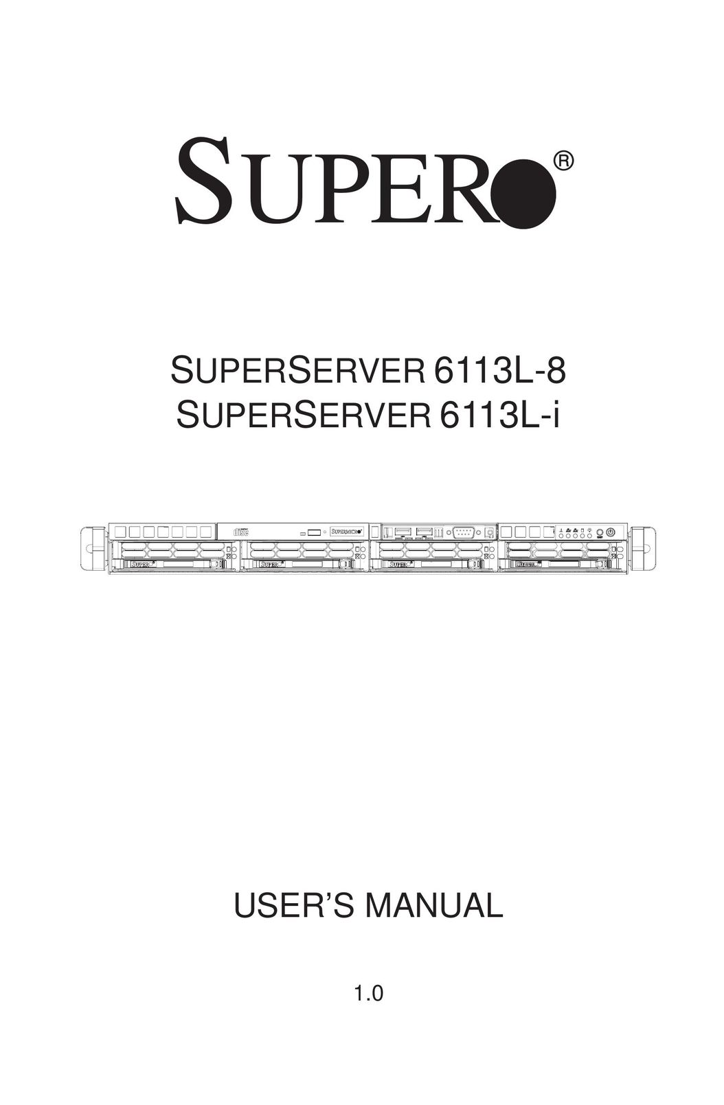 SUPER MICRO Computer 6113L-8 Network Card User Manual
