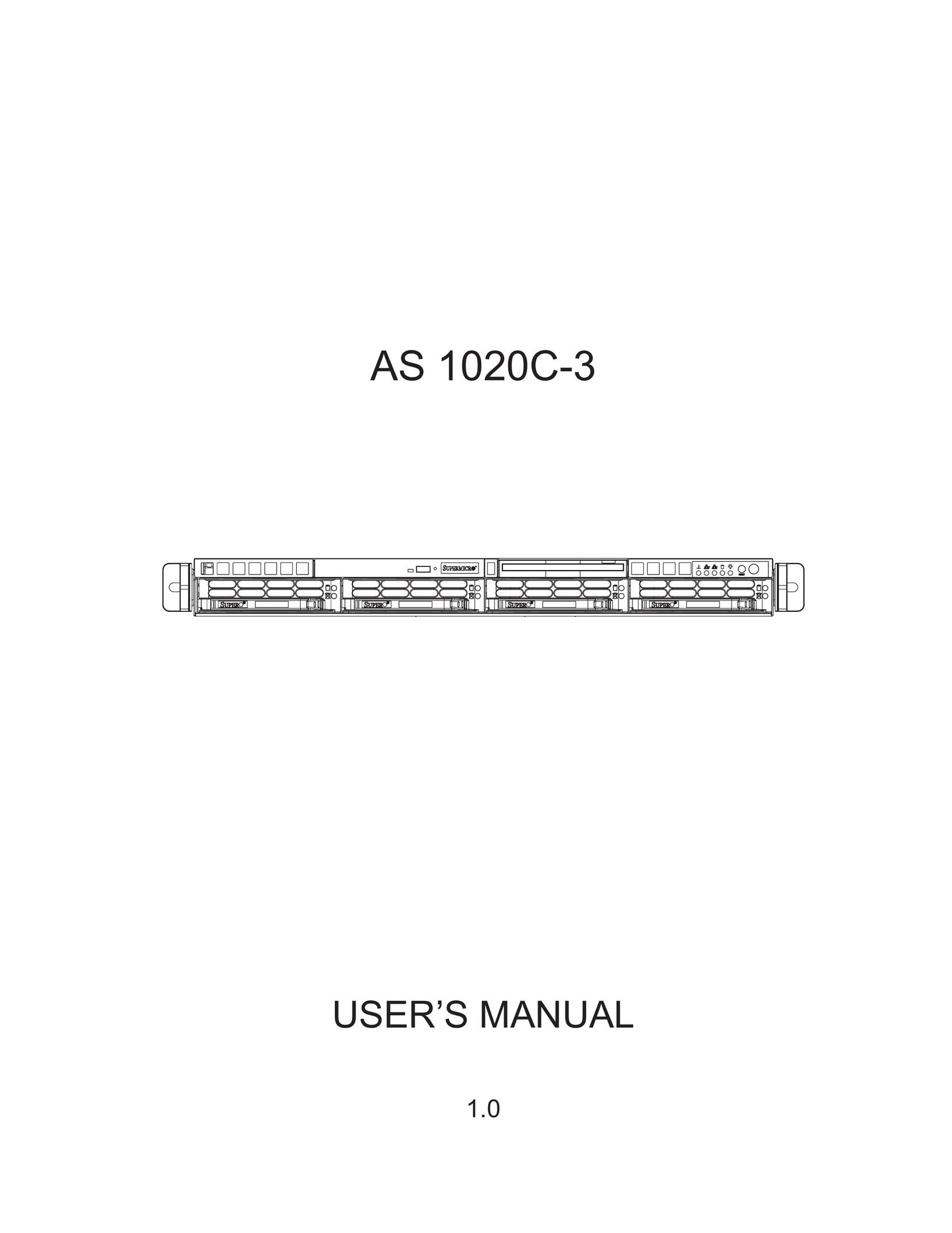 SUPER MICRO Computer AS 1020C-3 Network Card User Manual
