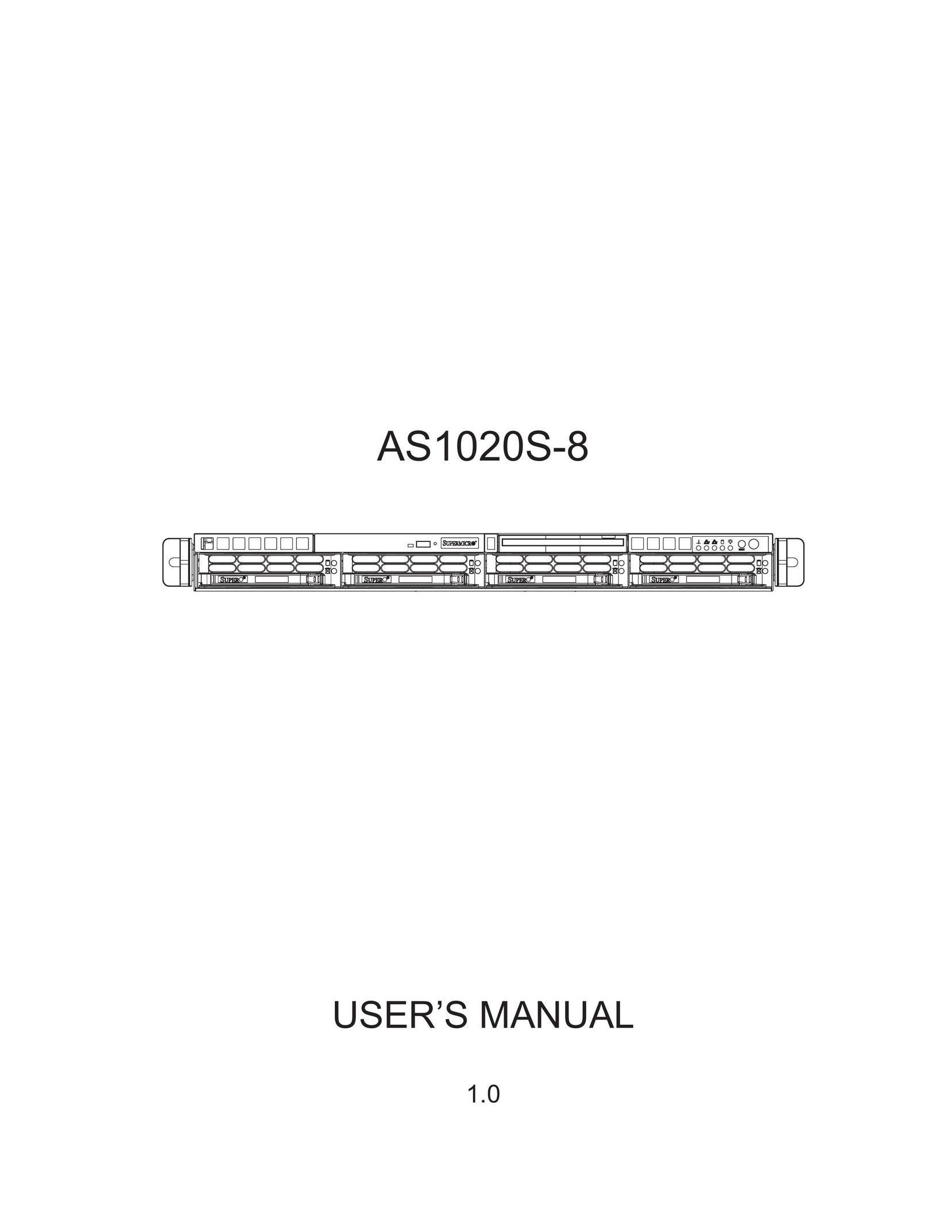 SUPER MICRO Computer AS1020S-8 Network Card User Manual