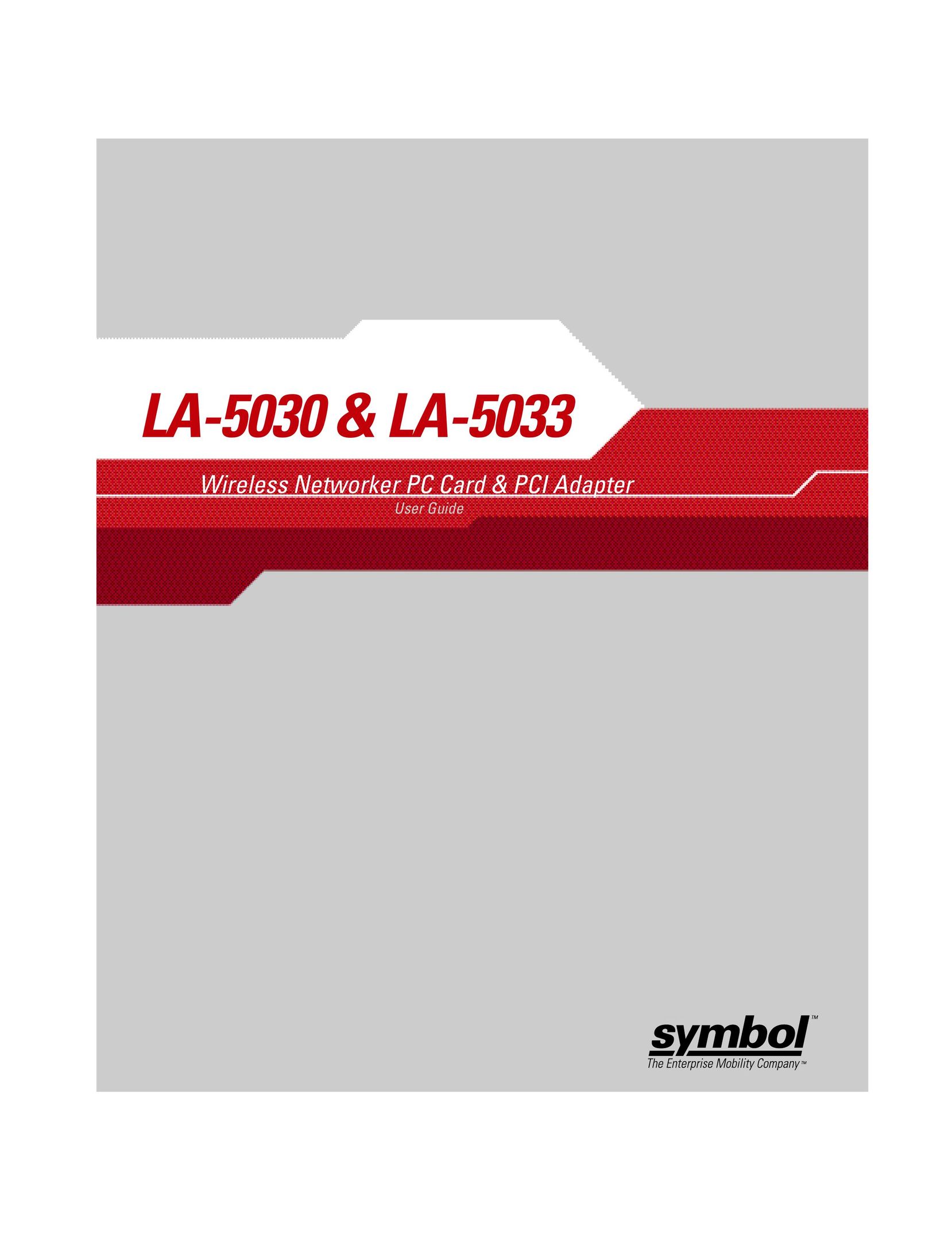 Symbol Technologies LA-5033 Network Card User Manual