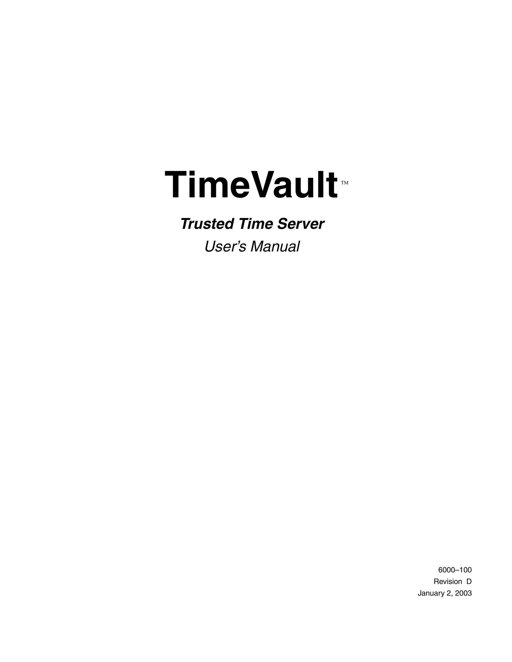 Symmetricom Time Server Network Card User Manual