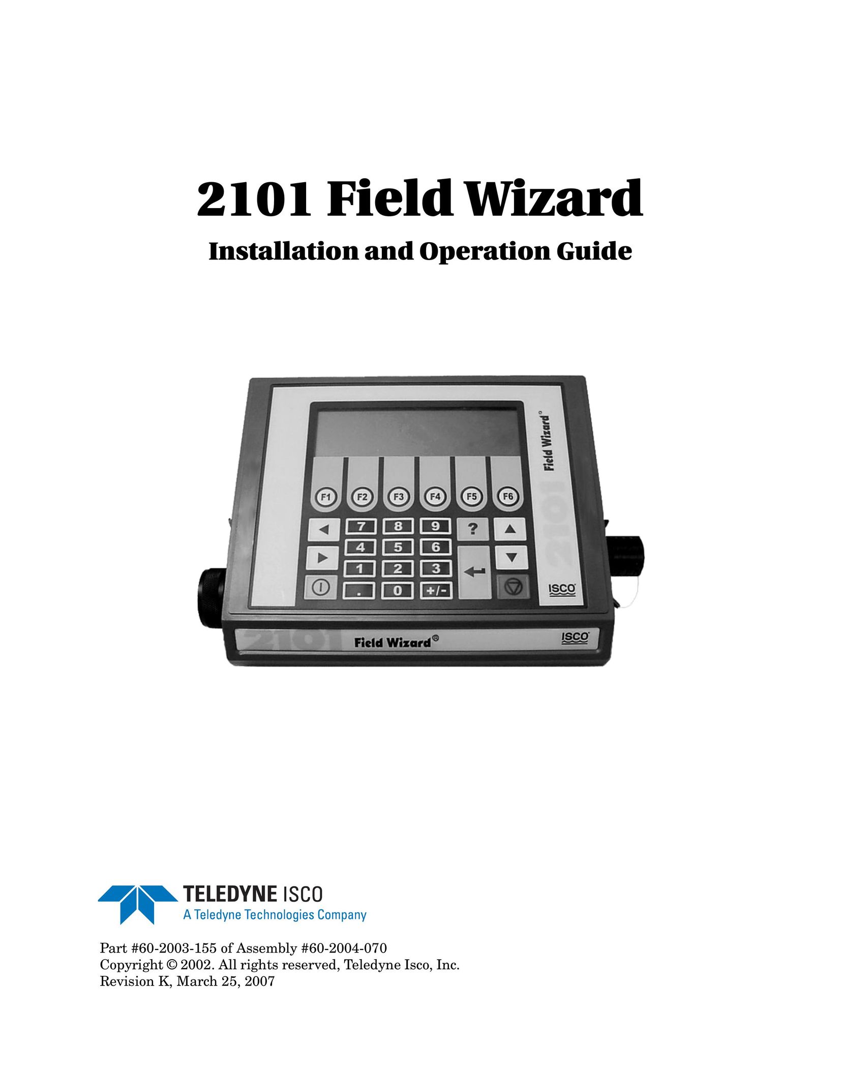 Teledyne 2101 Network Card User Manual