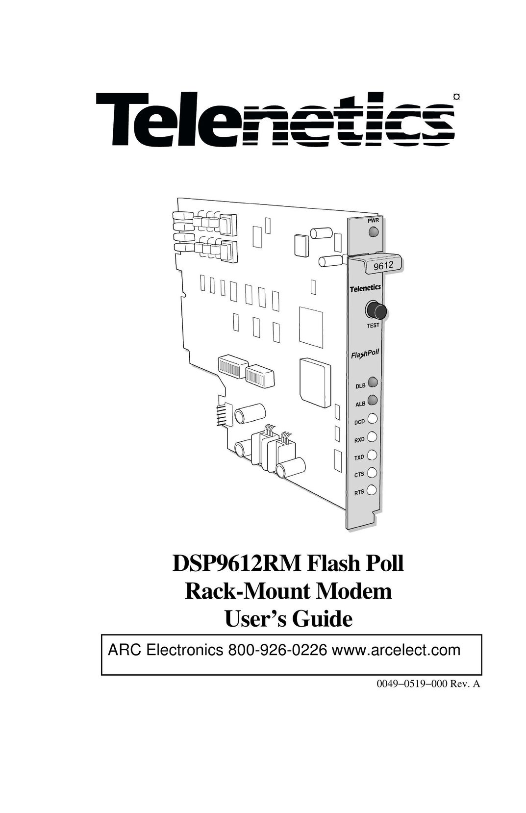 Telenetics DSP9612RM Network Card User Manual
