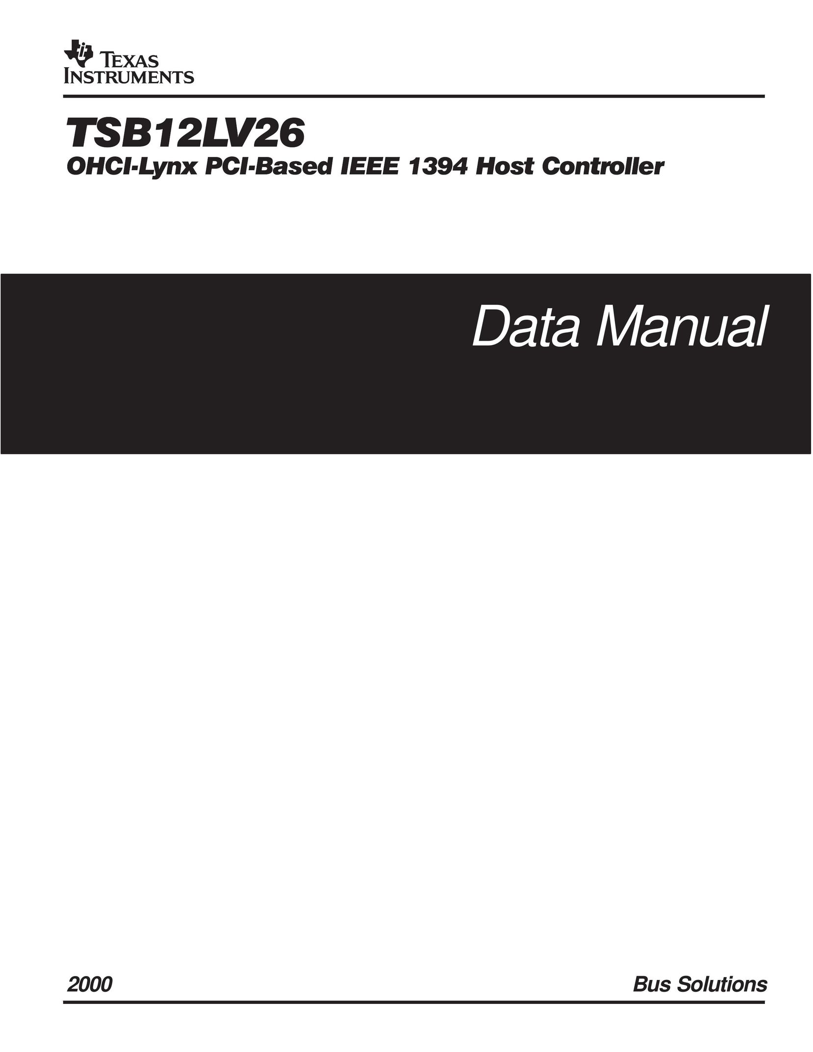 Texas Instruments TSB12LV26 Network Card User Manual