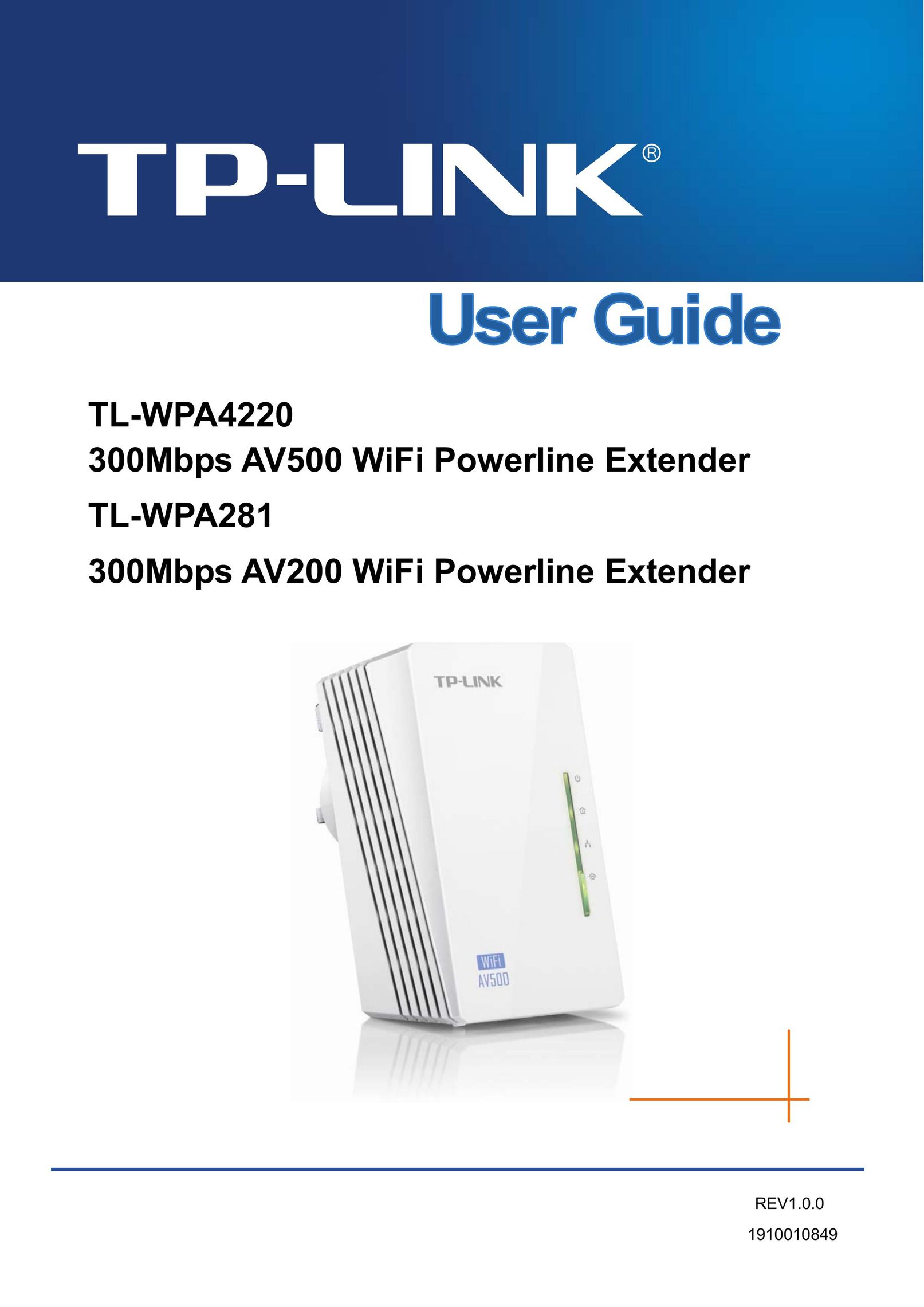 TP-Link AV500 Network Card User Manual